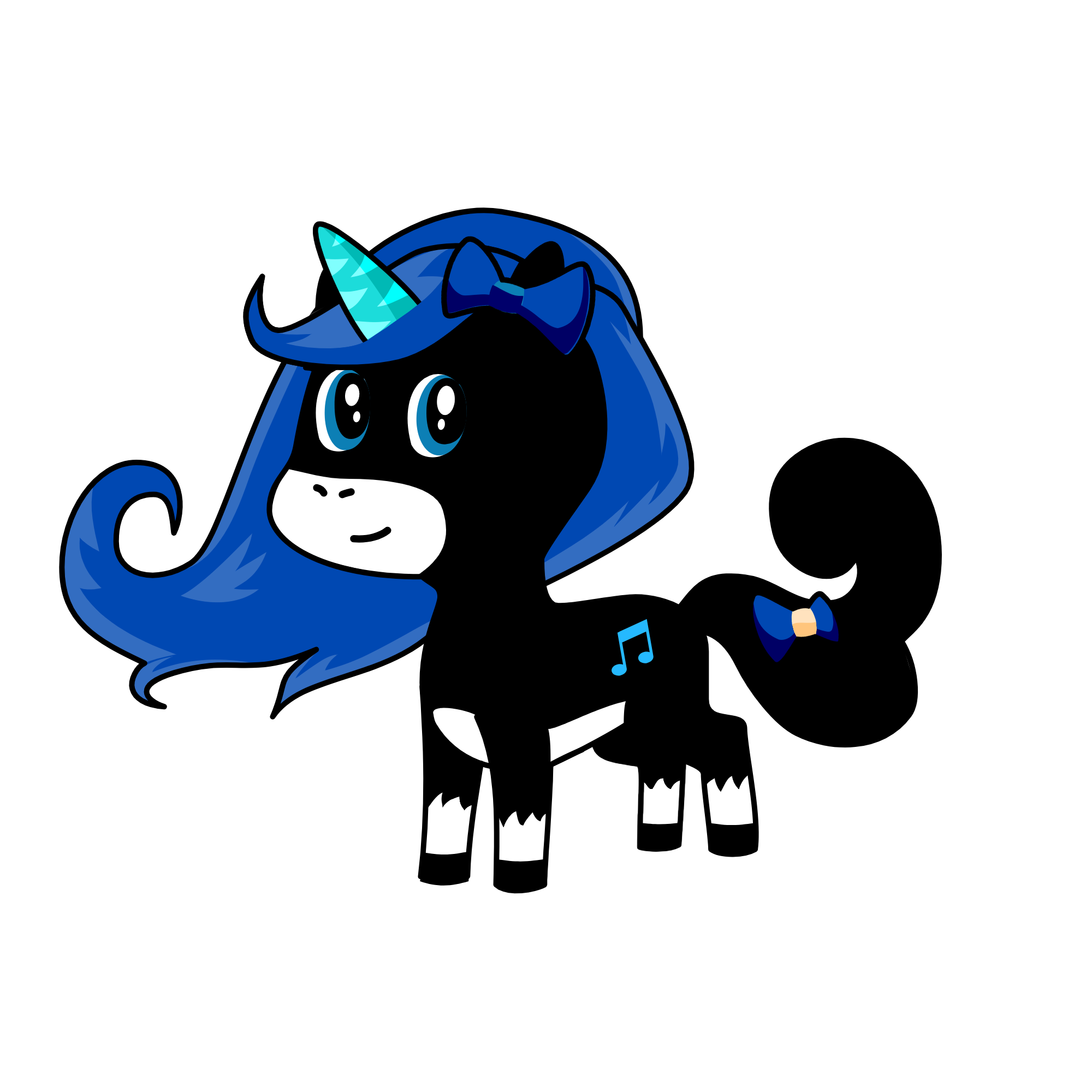 flower, the unicorn