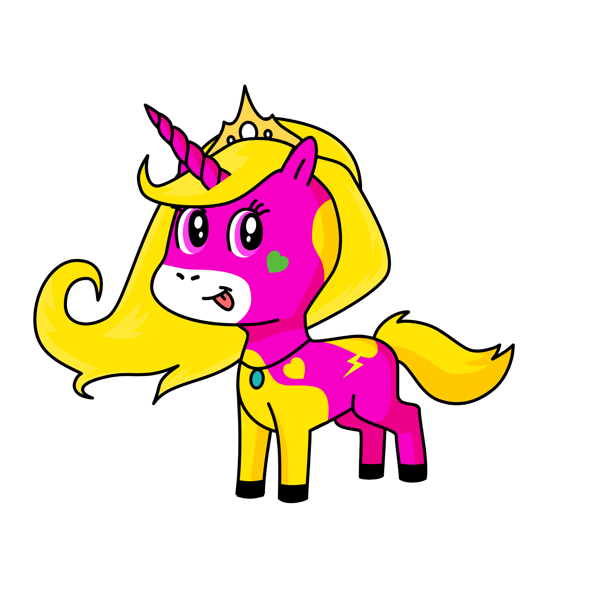 NightGirl, the unicorn