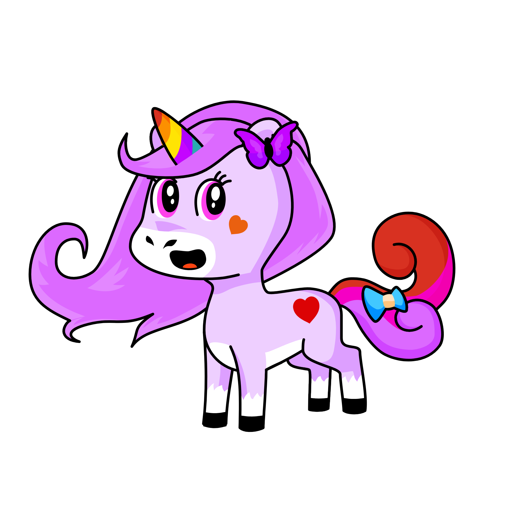 Emily, the unicorn