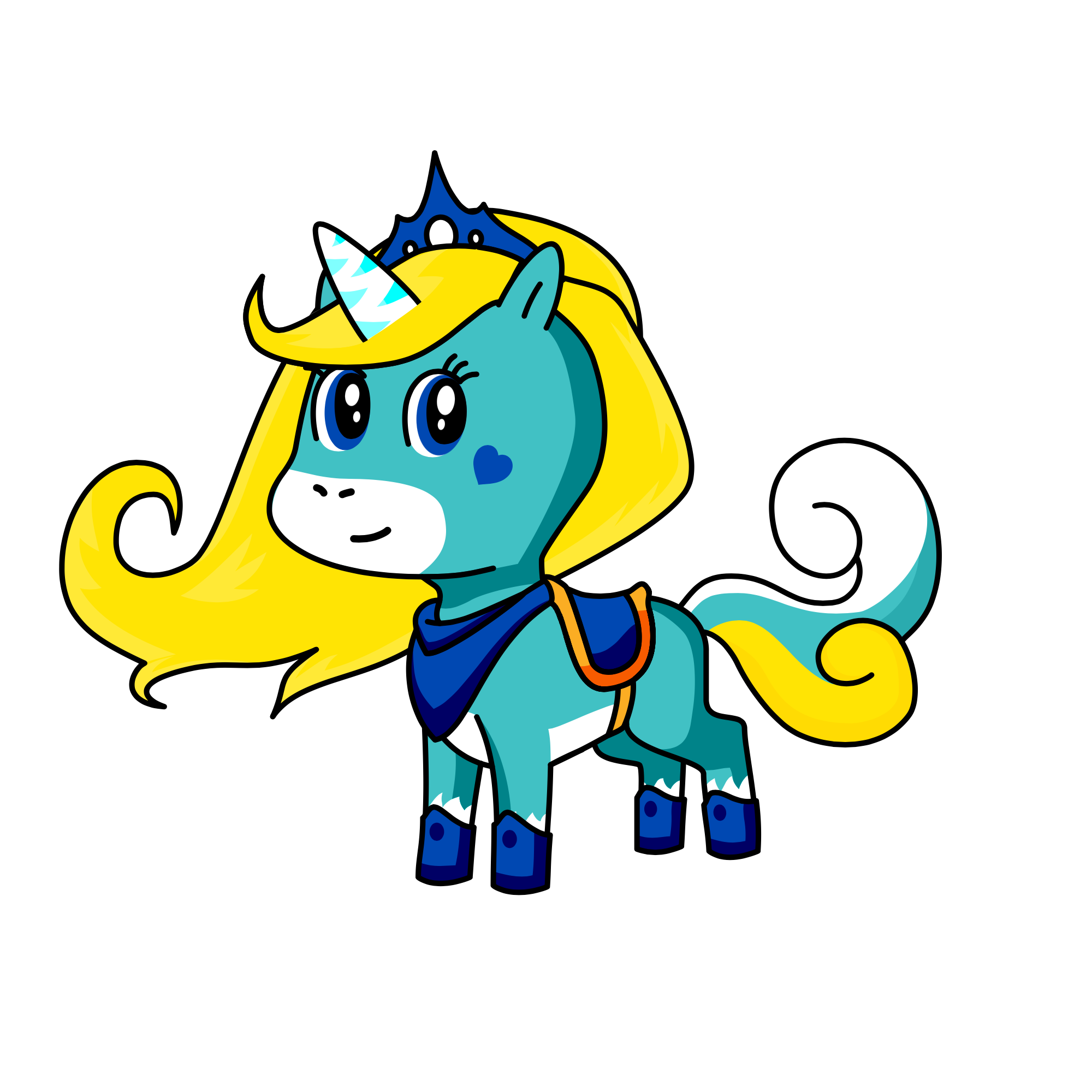 Jazzi, the unicorn