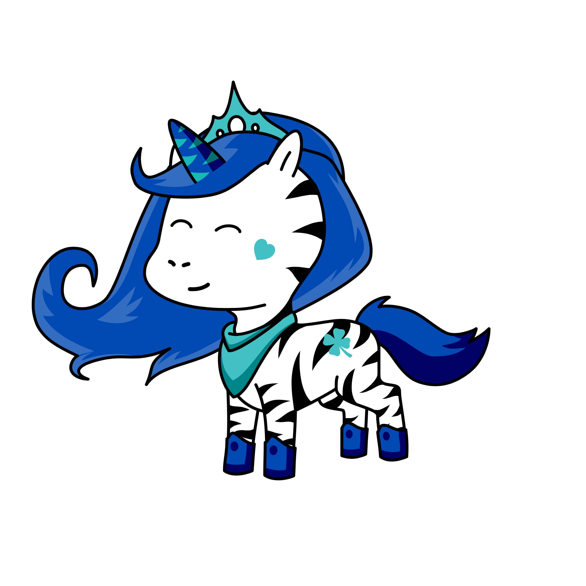 Moonlight, the unicorn