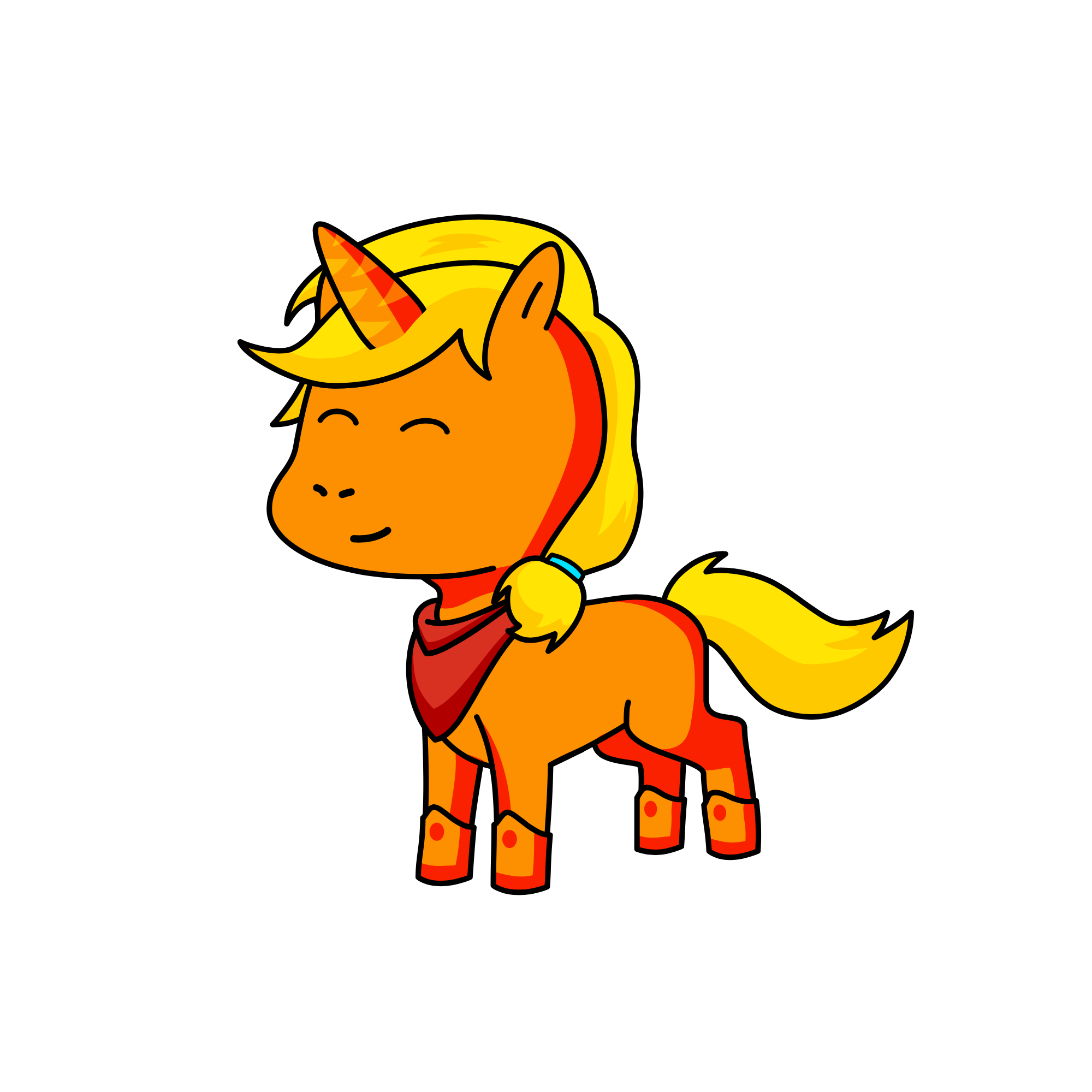 Applelove, the unicorn