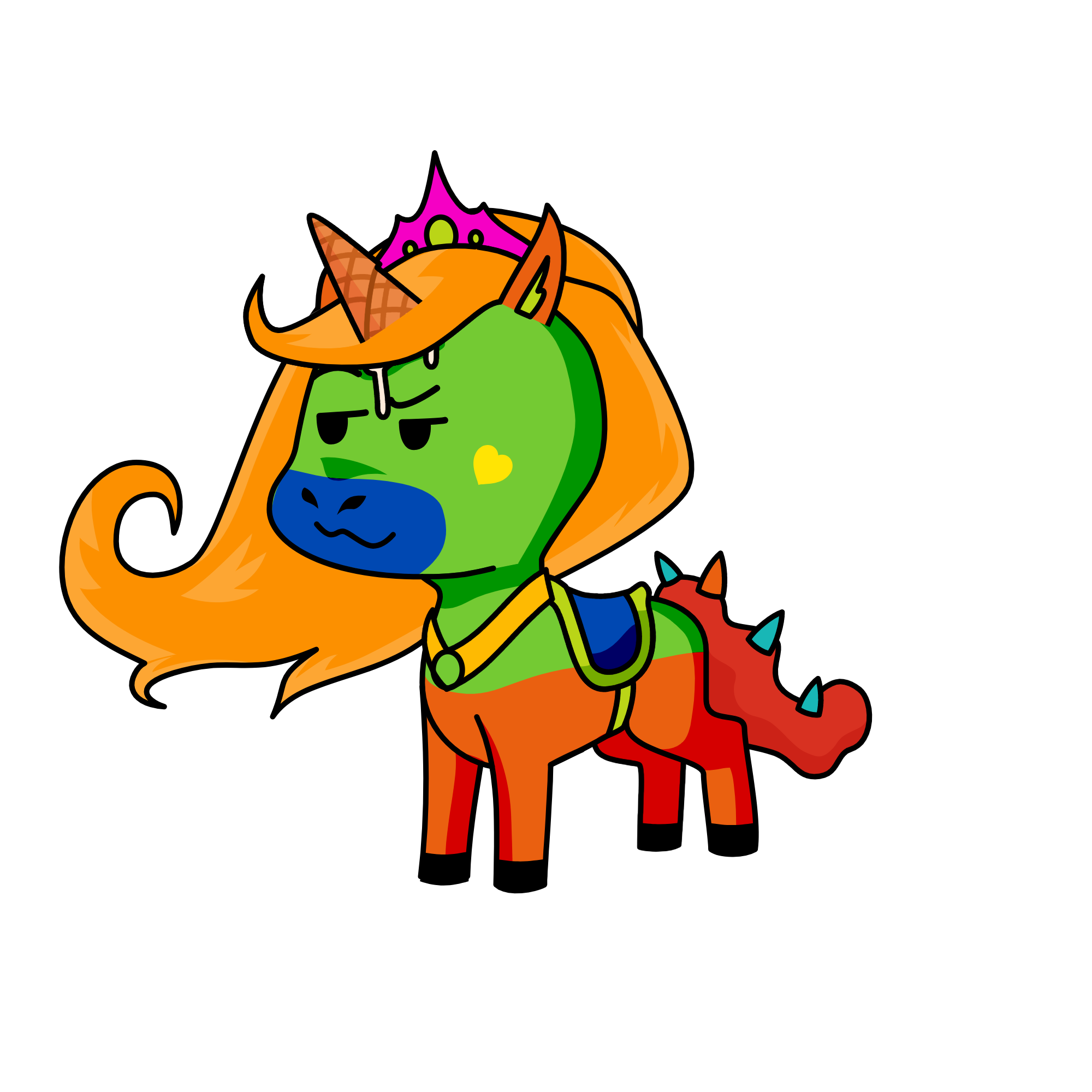 Jewel, the unicorn