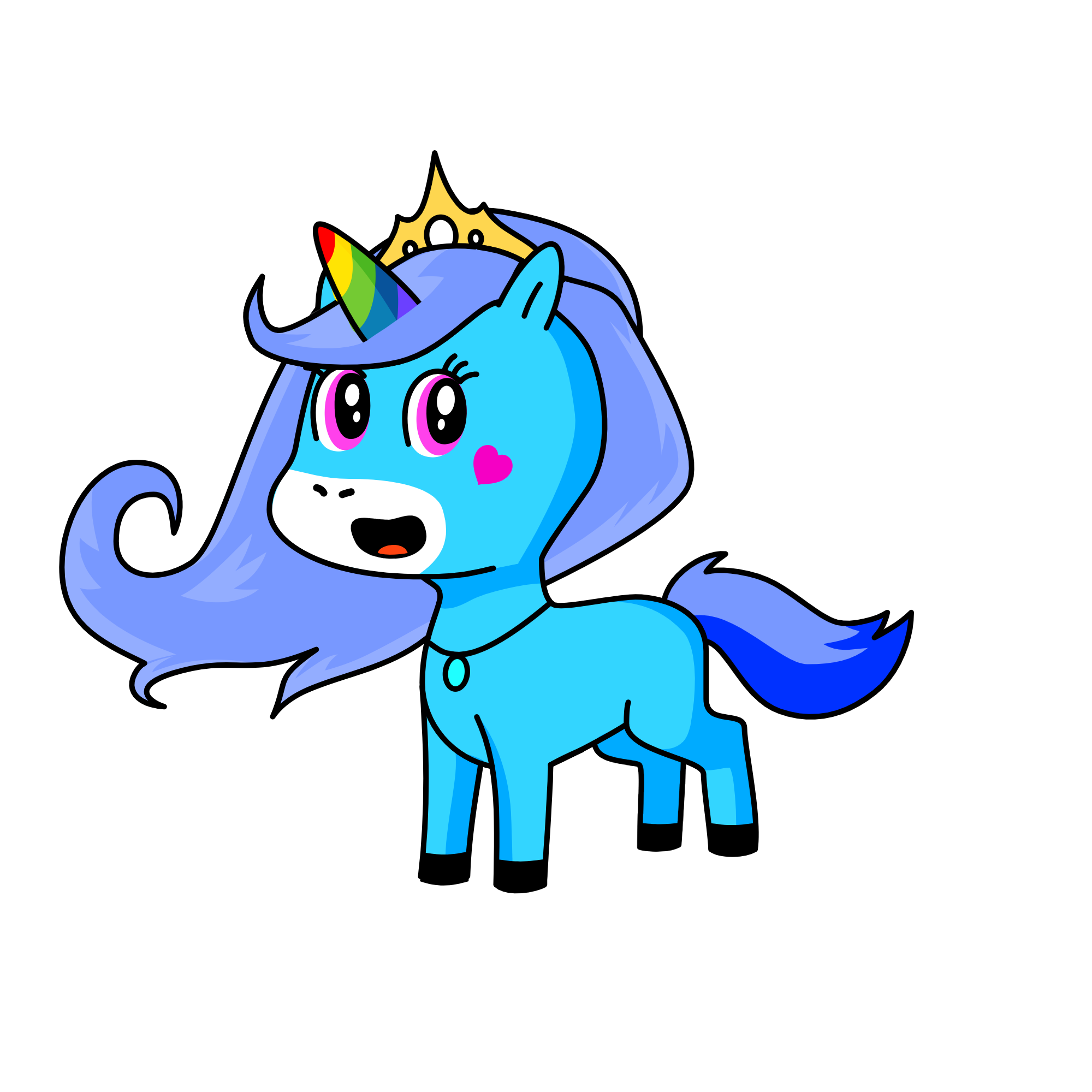 princess unicorn, the unicorn