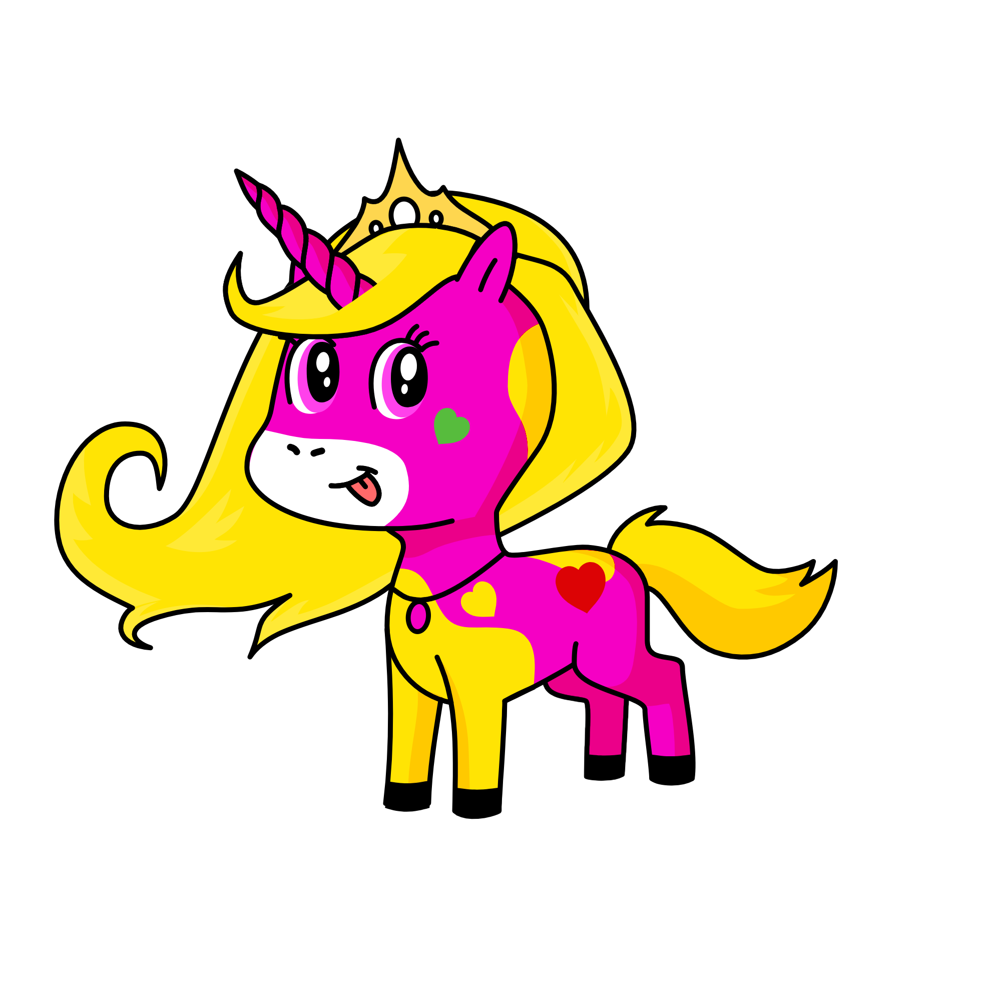 Lulnua, the unicorn
