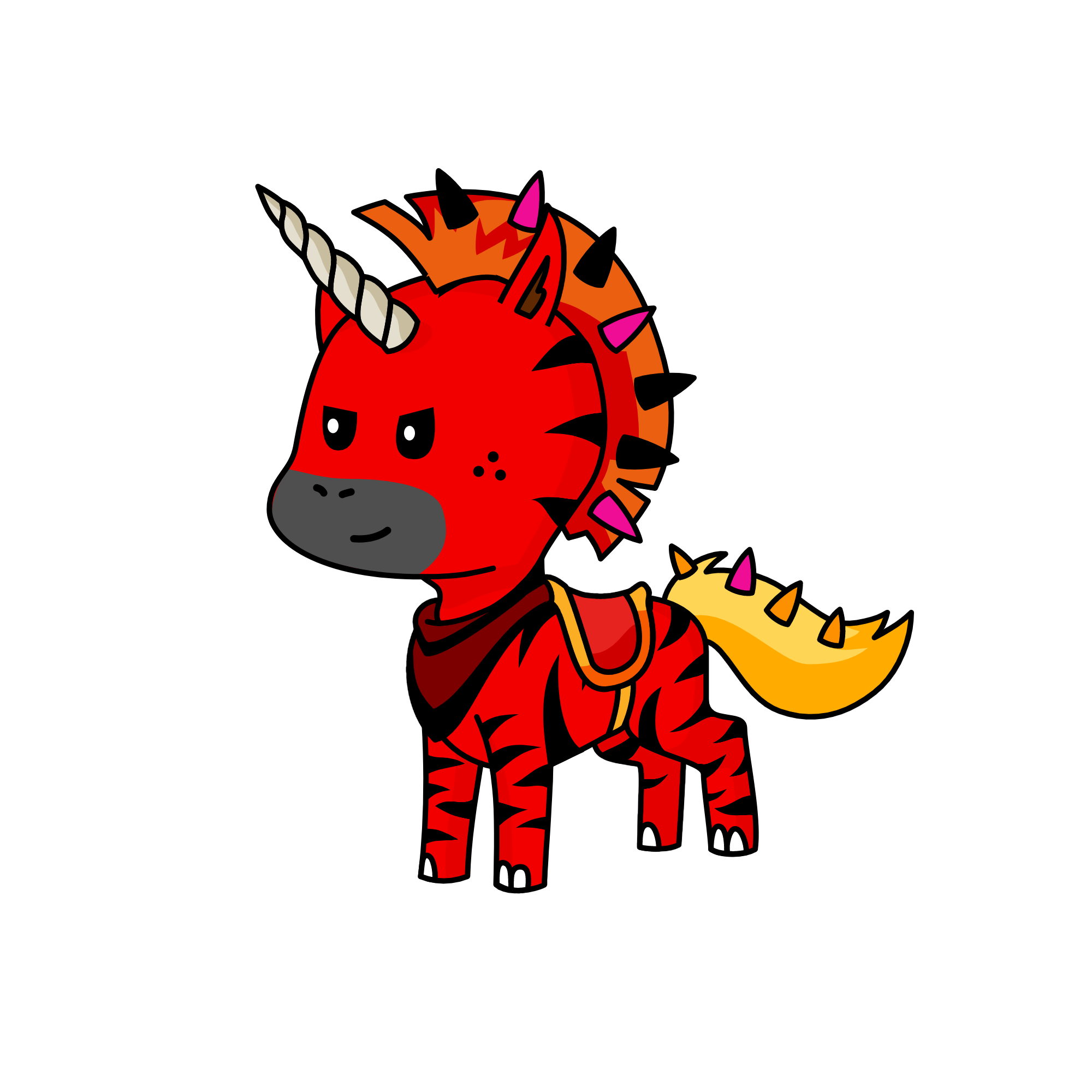Tijer, the unicorn