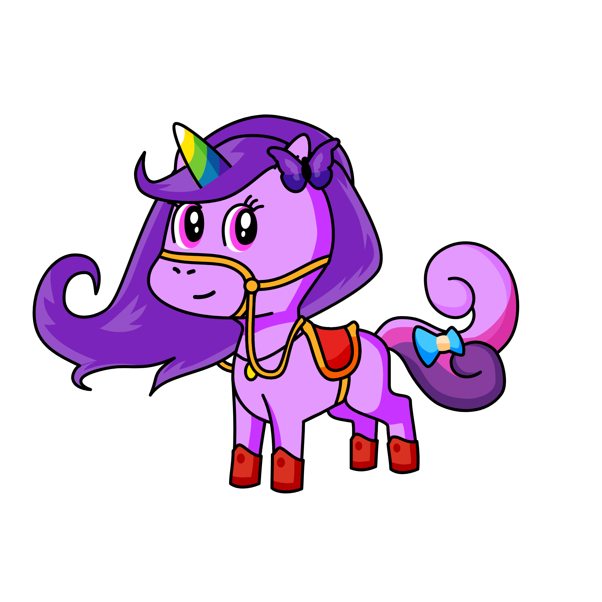 night moon, the unicorn