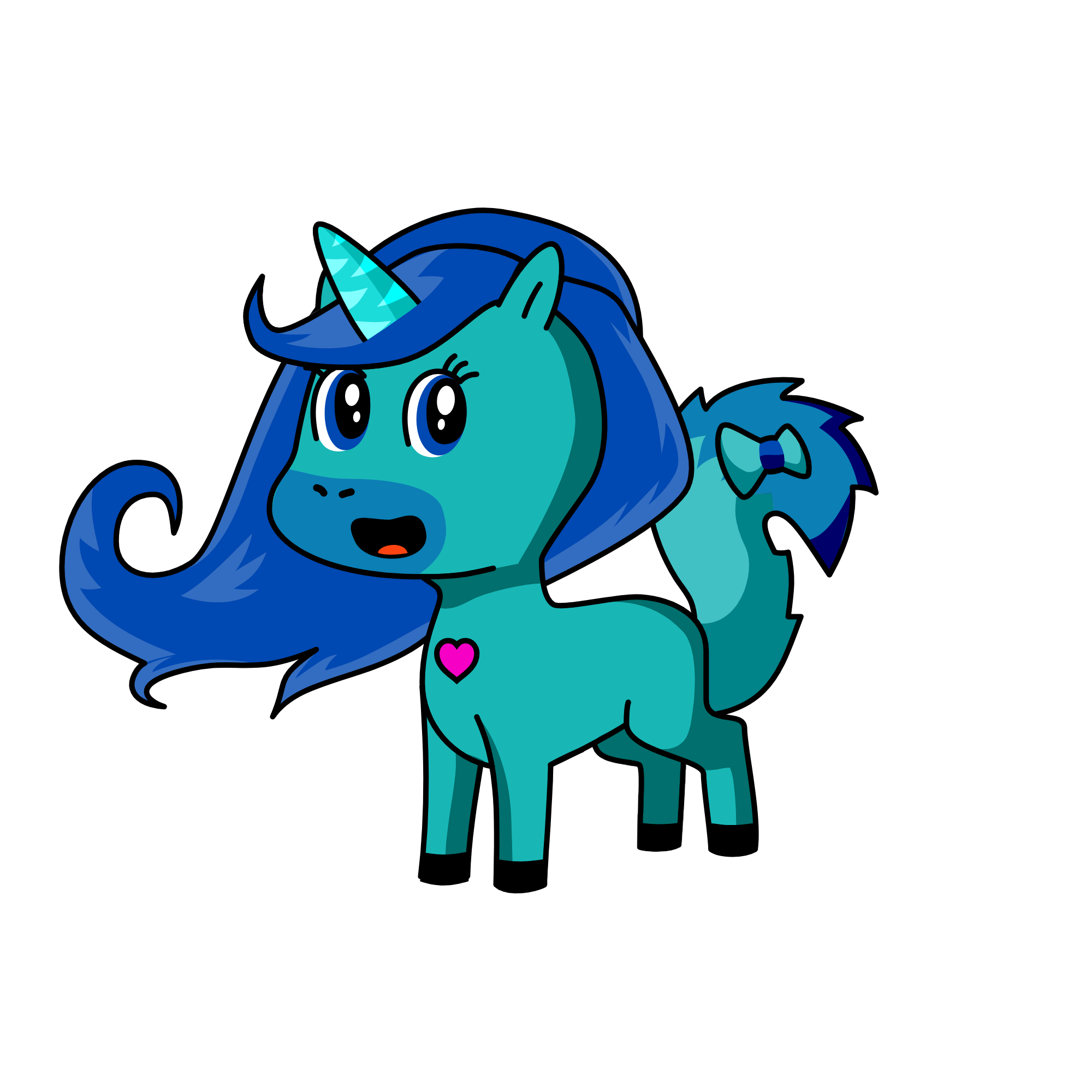 Splashy!!, the unicorn
