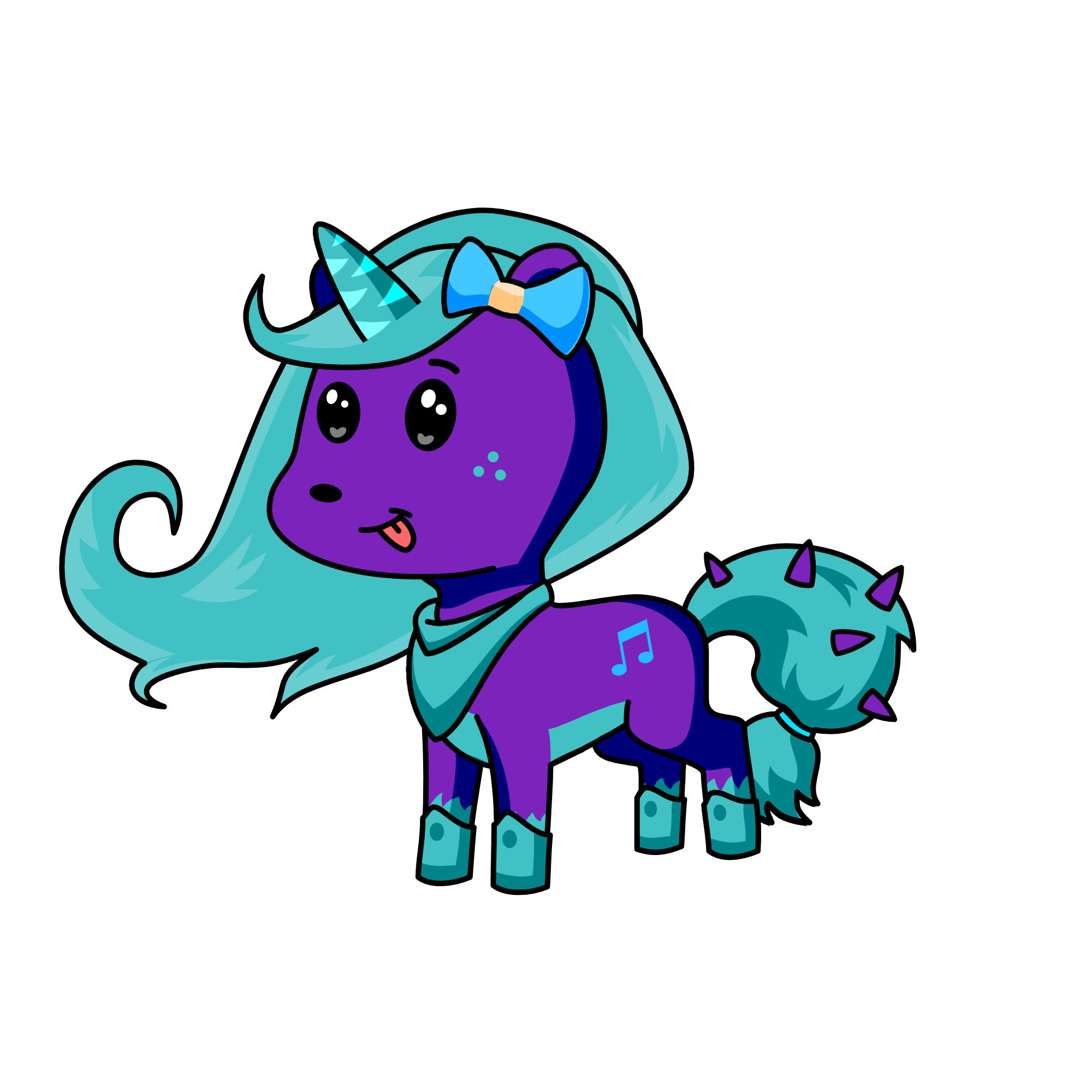 Dotty, the unicorn
