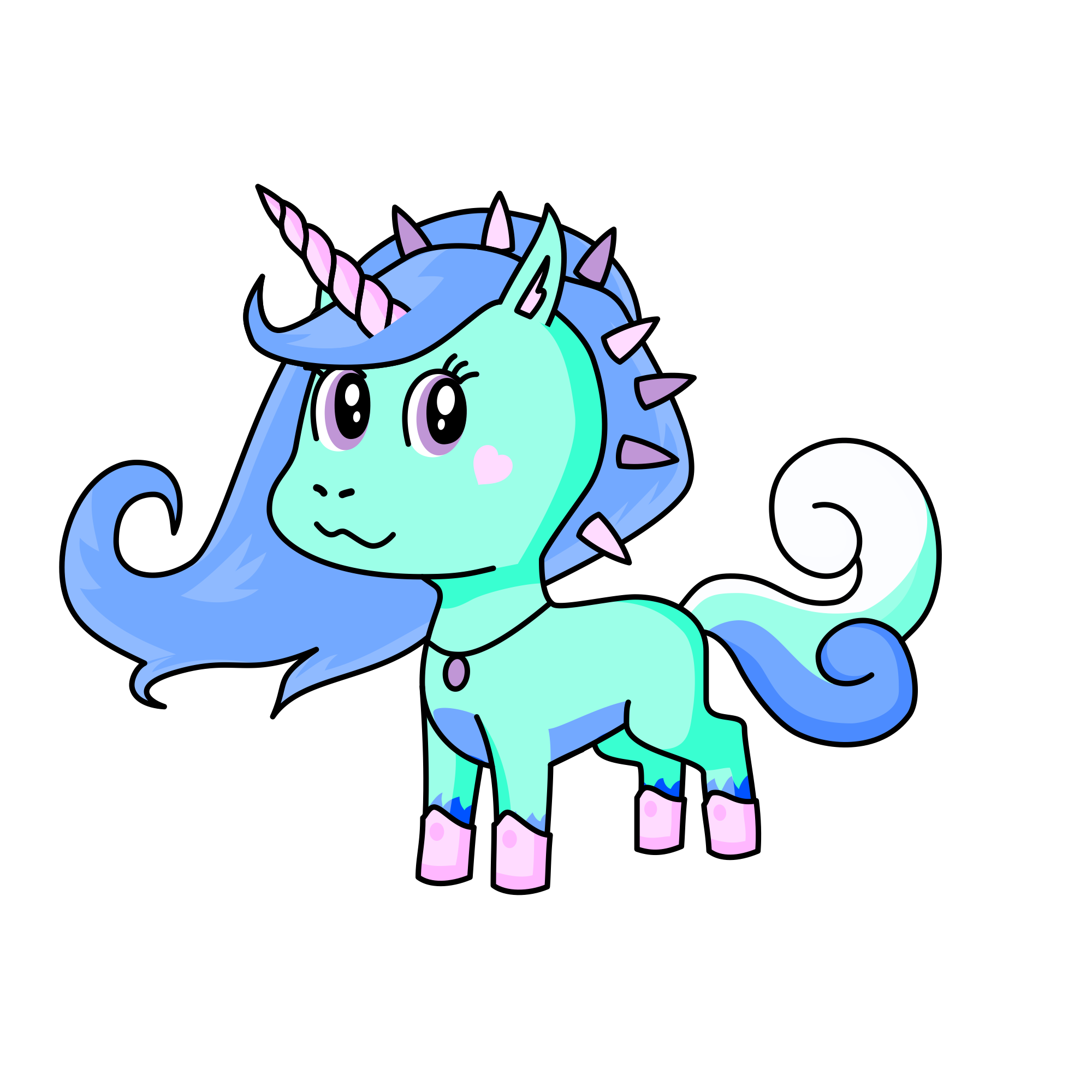 LucyFurr, the unicorn