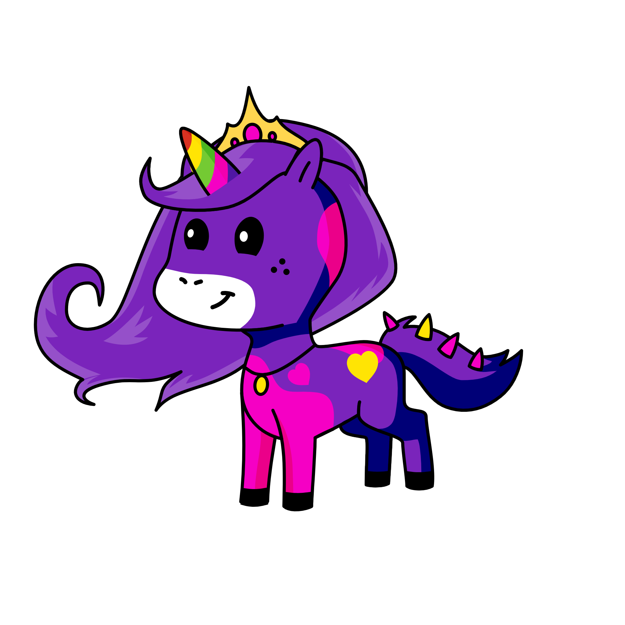 princess, the unicorn