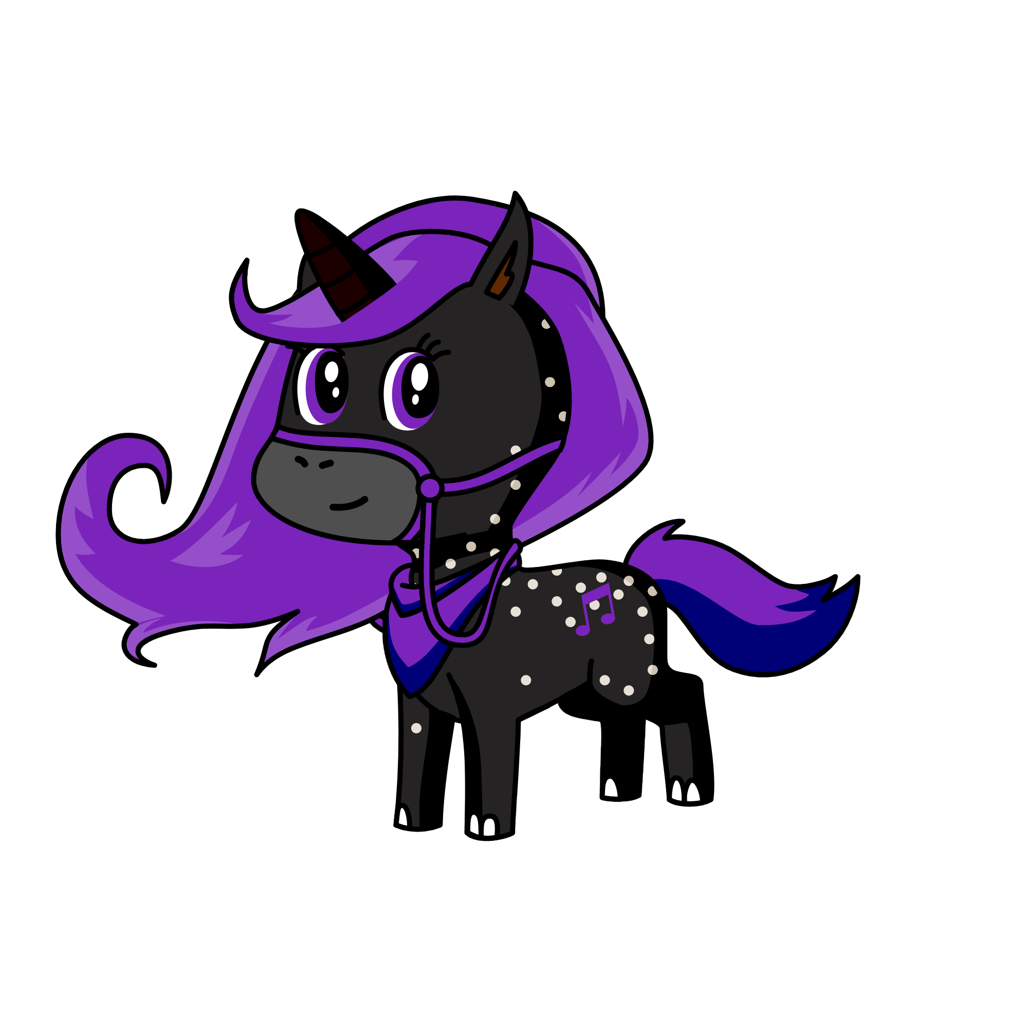 melody, the unicorn