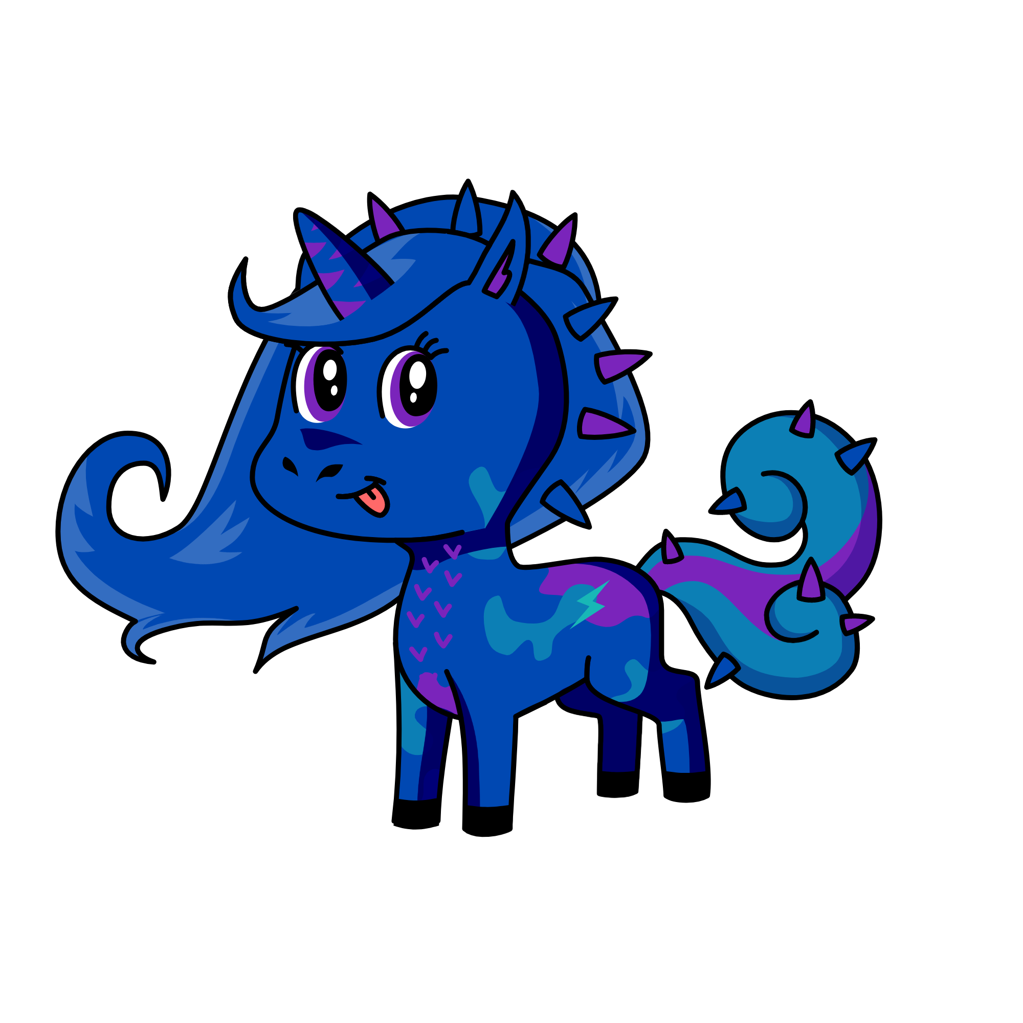 Saphira, the unicorn
