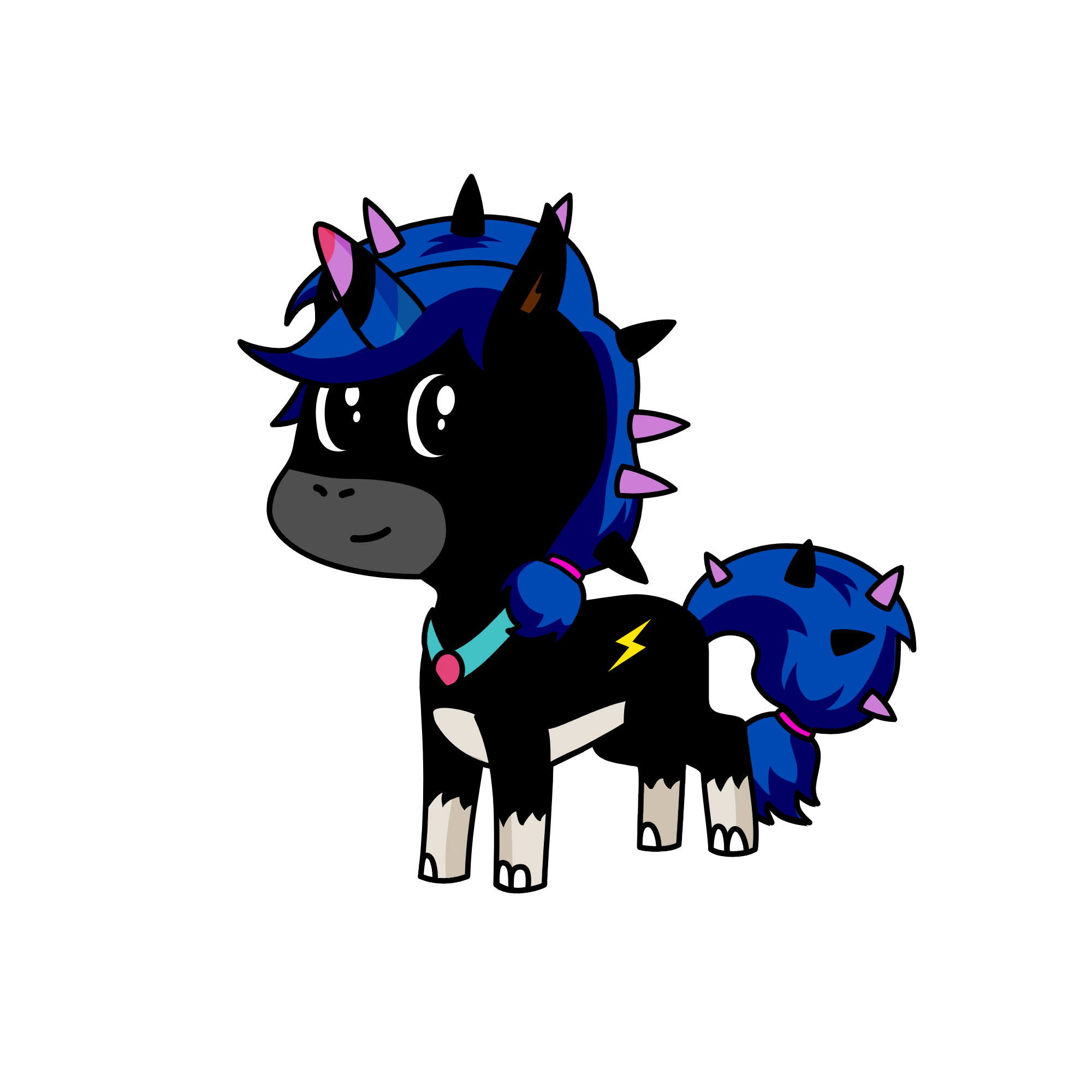 Nightmare Moon, the unicorn
