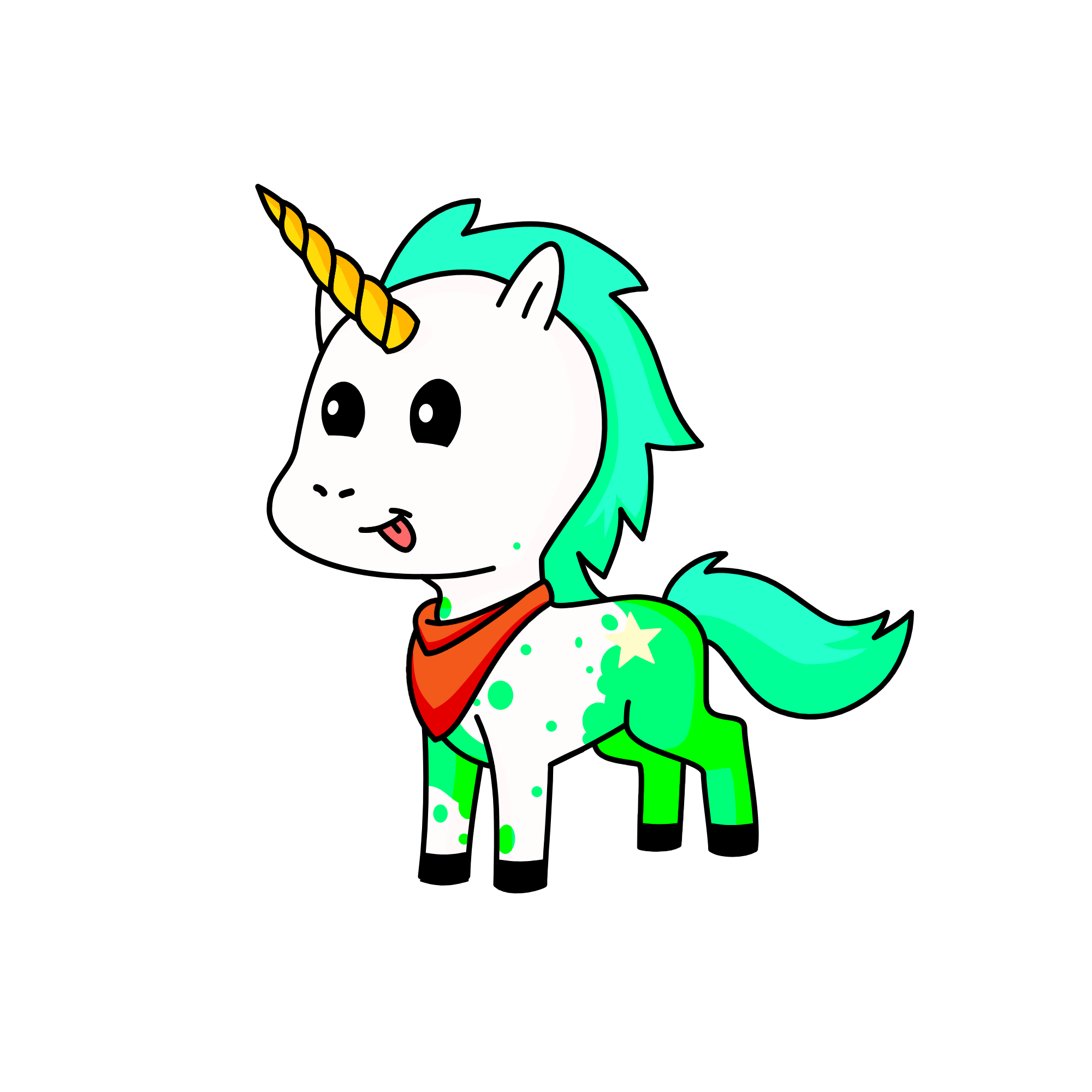 periwinkle, the unicorn