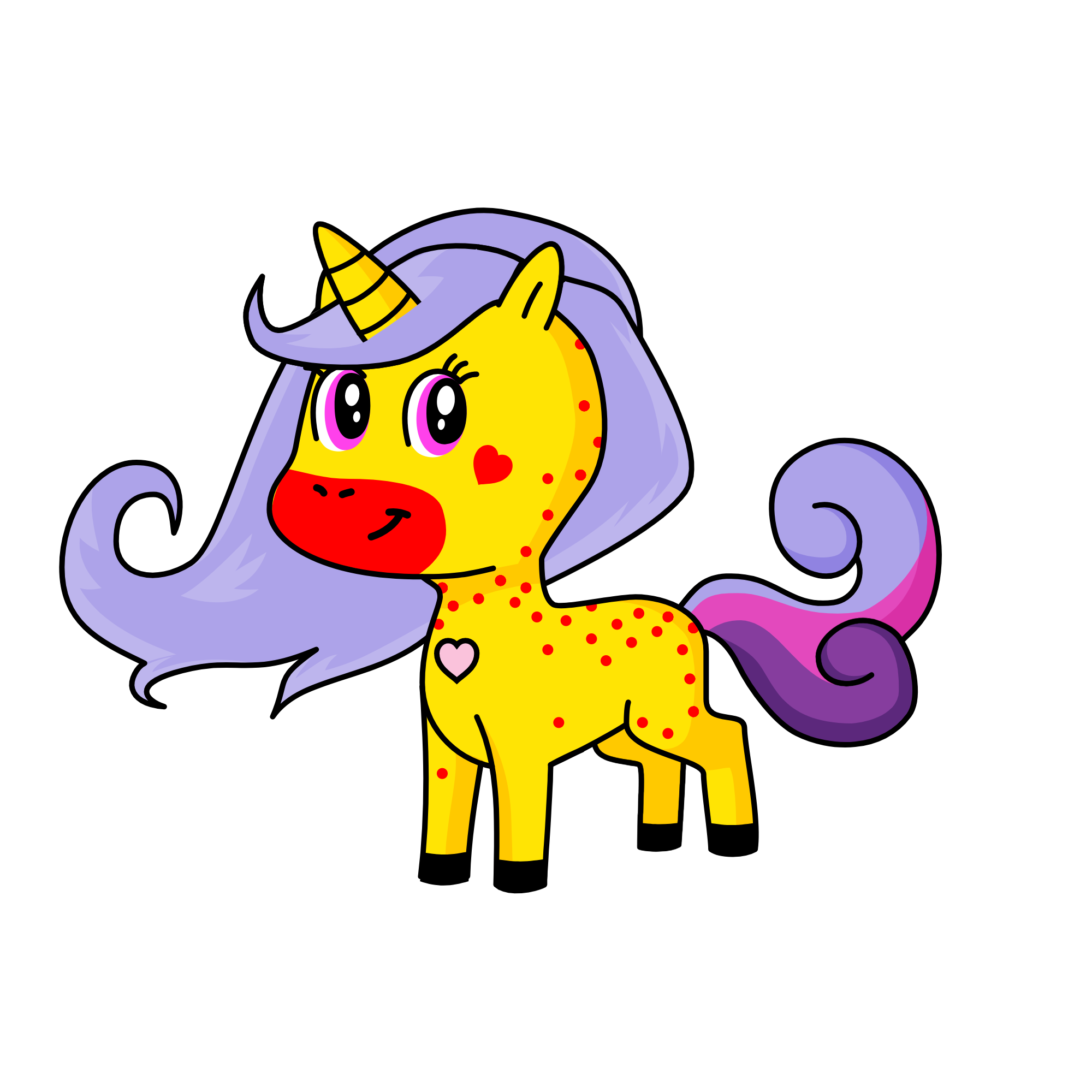 laa, the unicorn