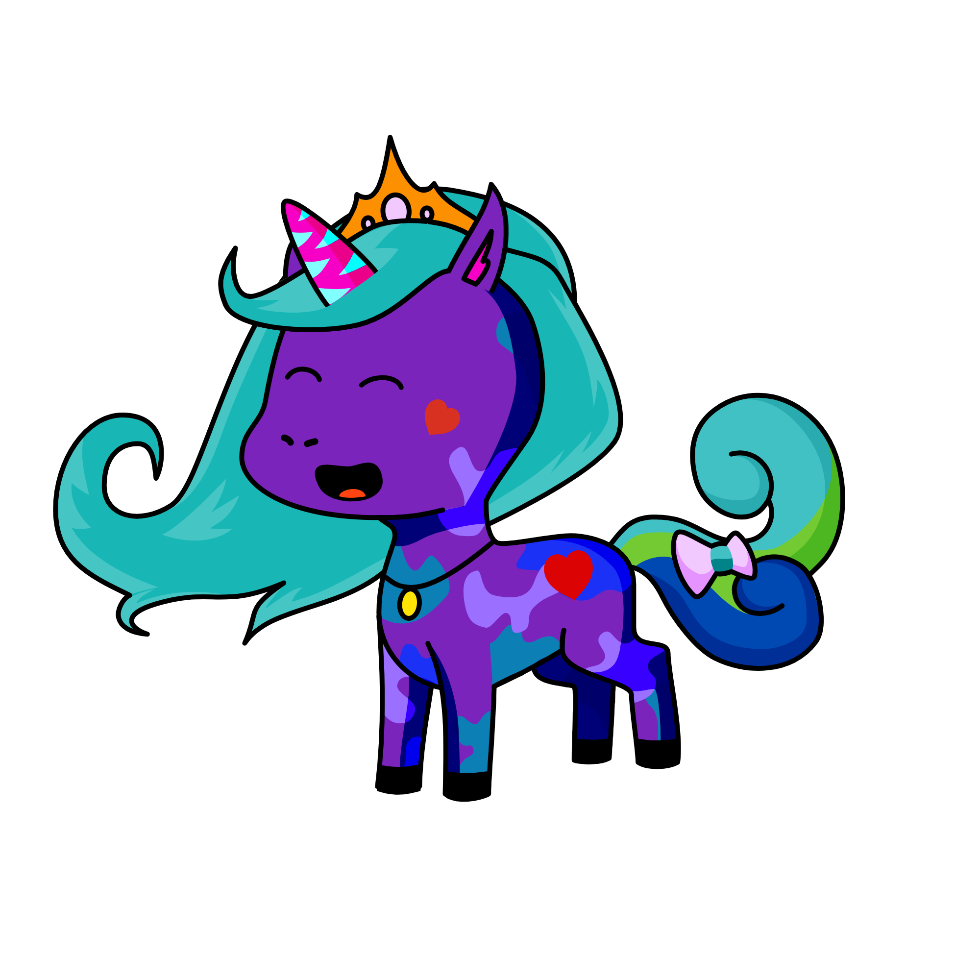 Sunny, the unicorn