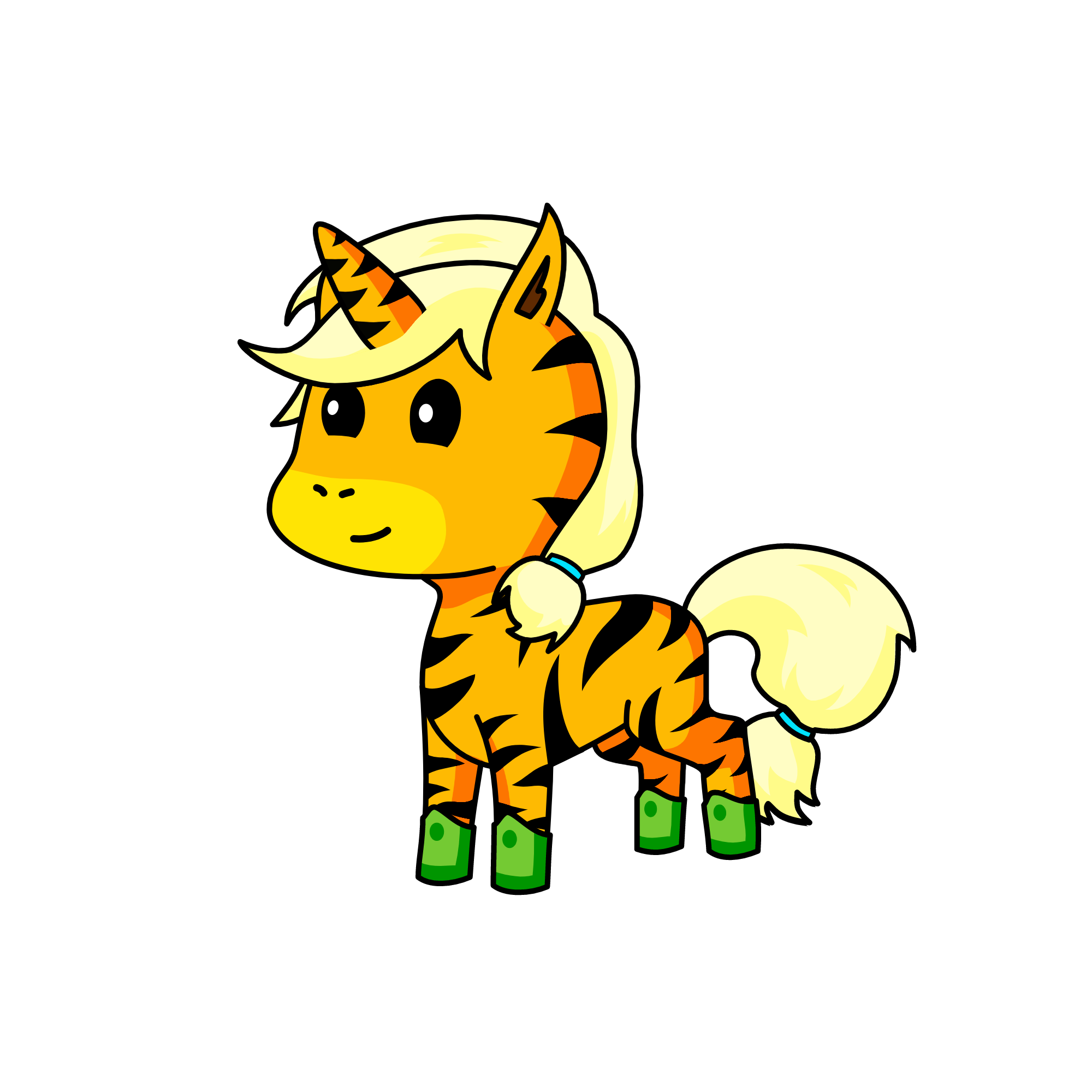 Tiger, the unicorn