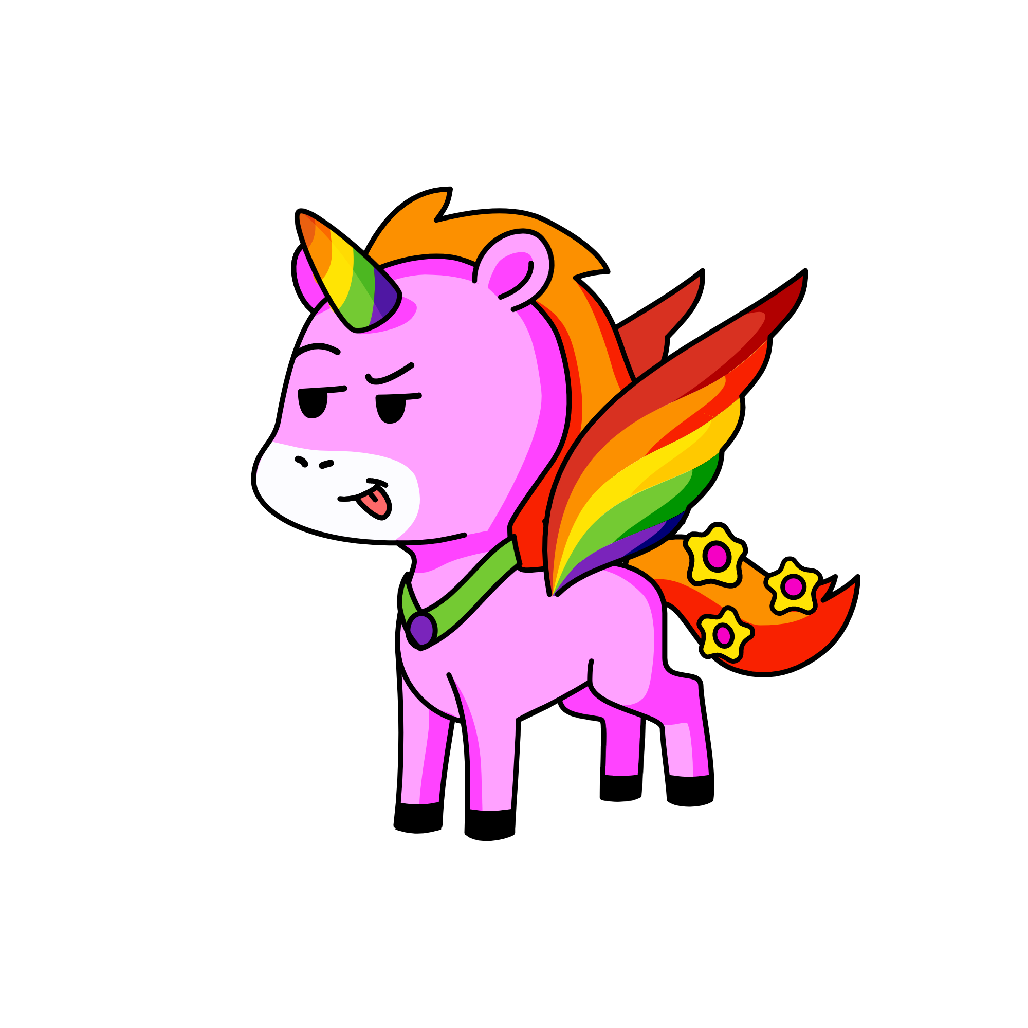 Glorianna, the unicorn