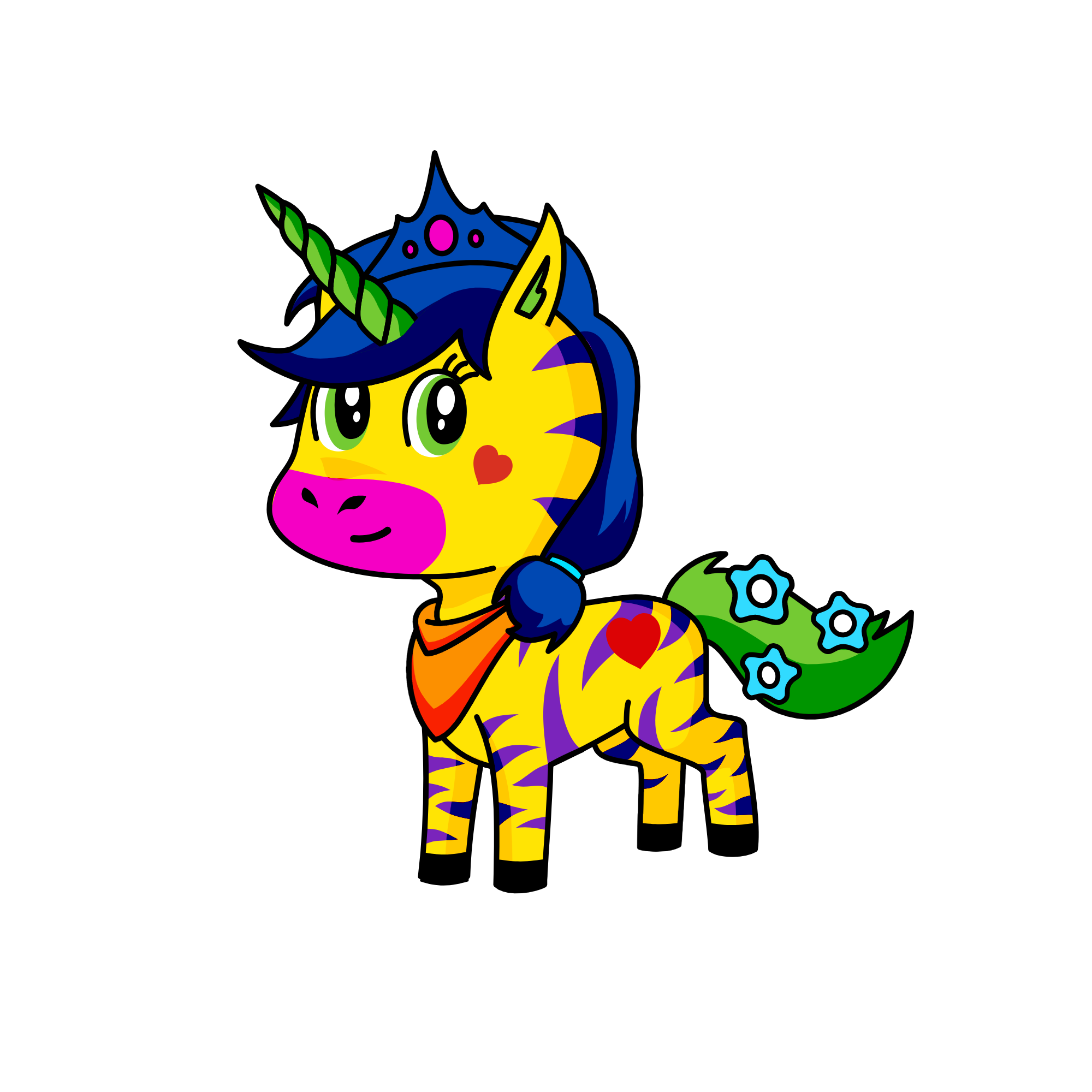 jj, the unicorn