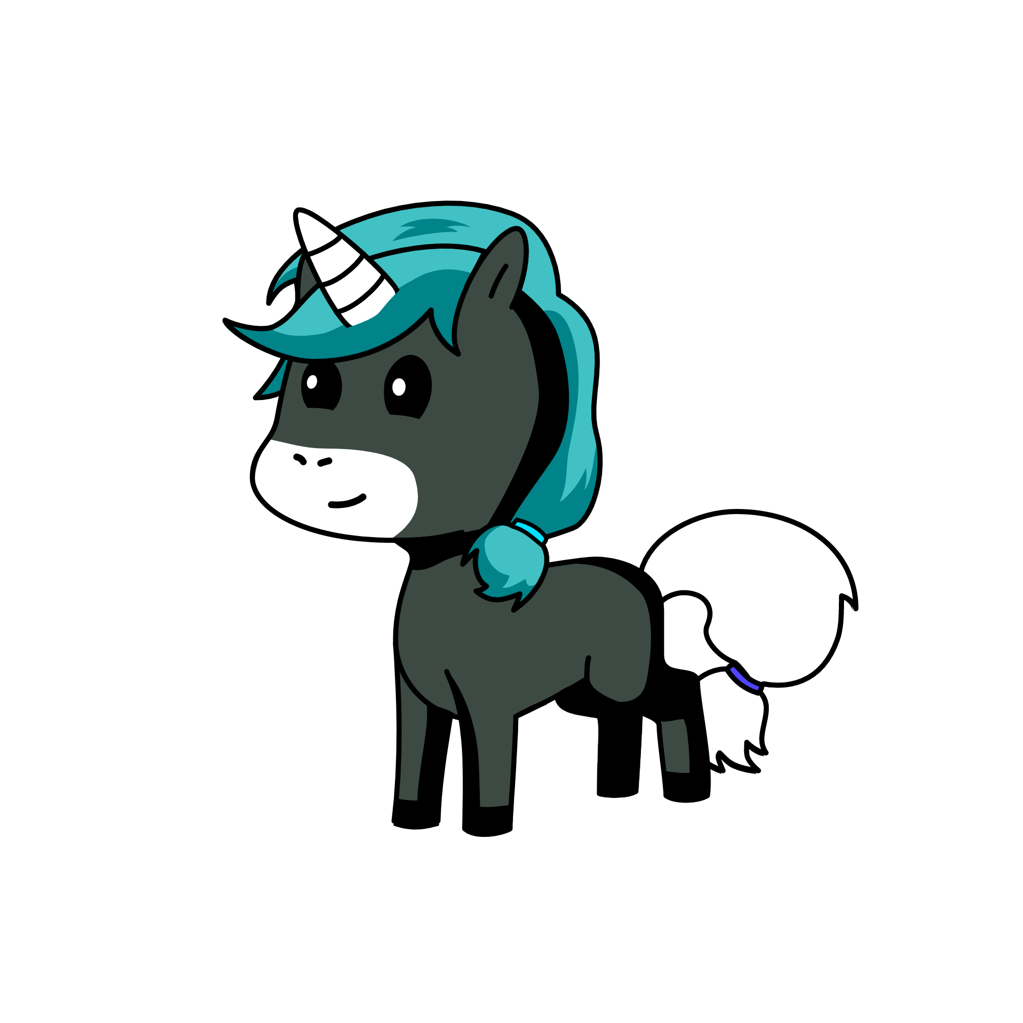 Floofers, the unicorn