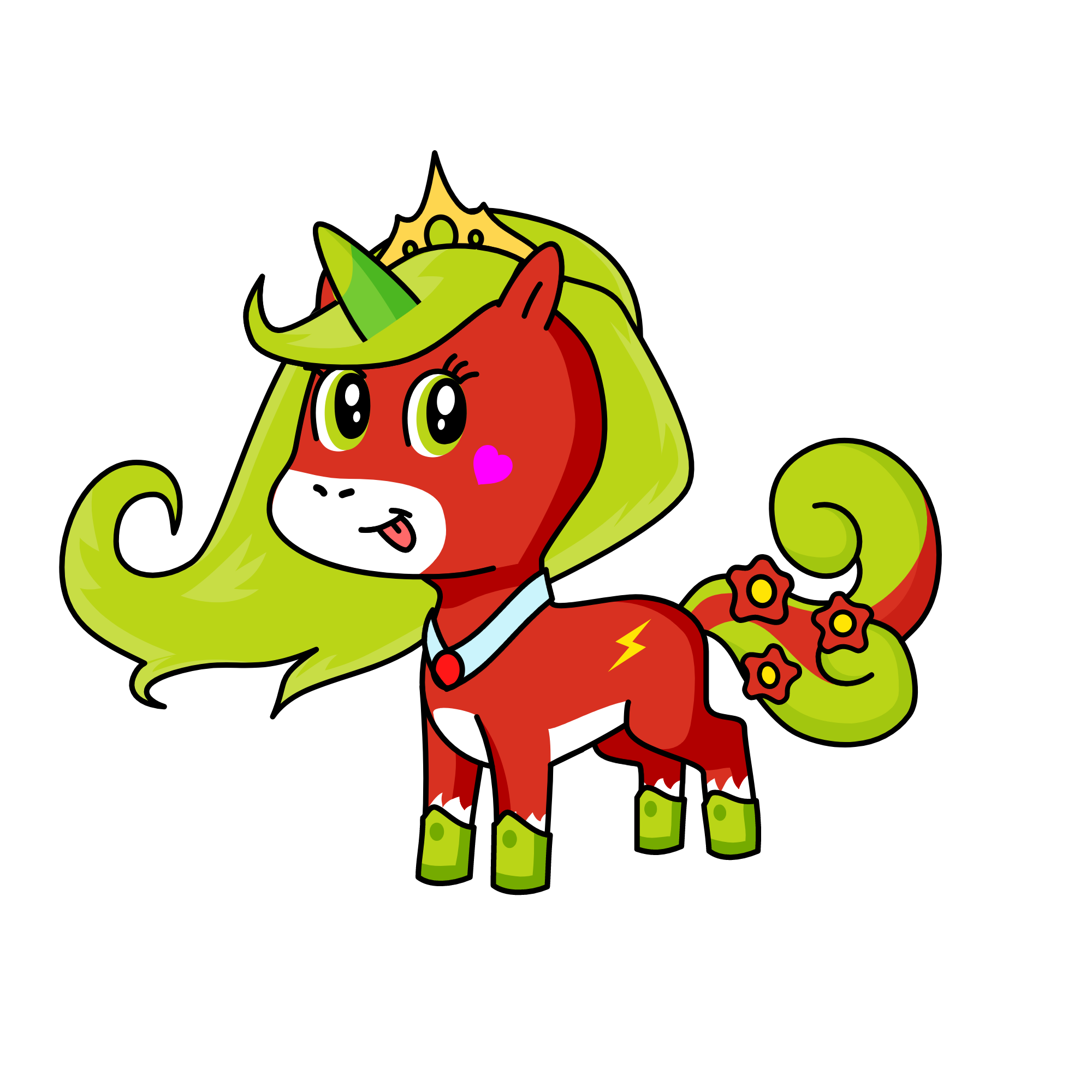Unicornie, the unicorn