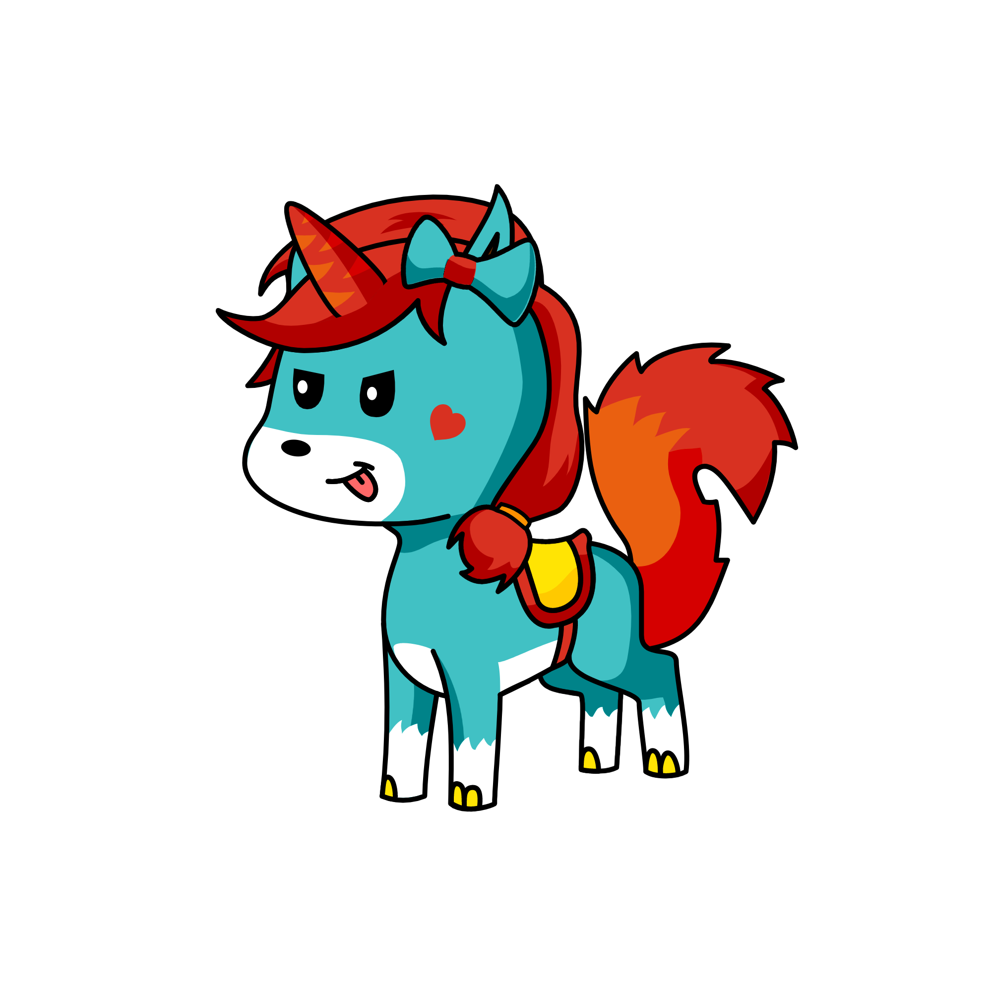 fire, the unicorn