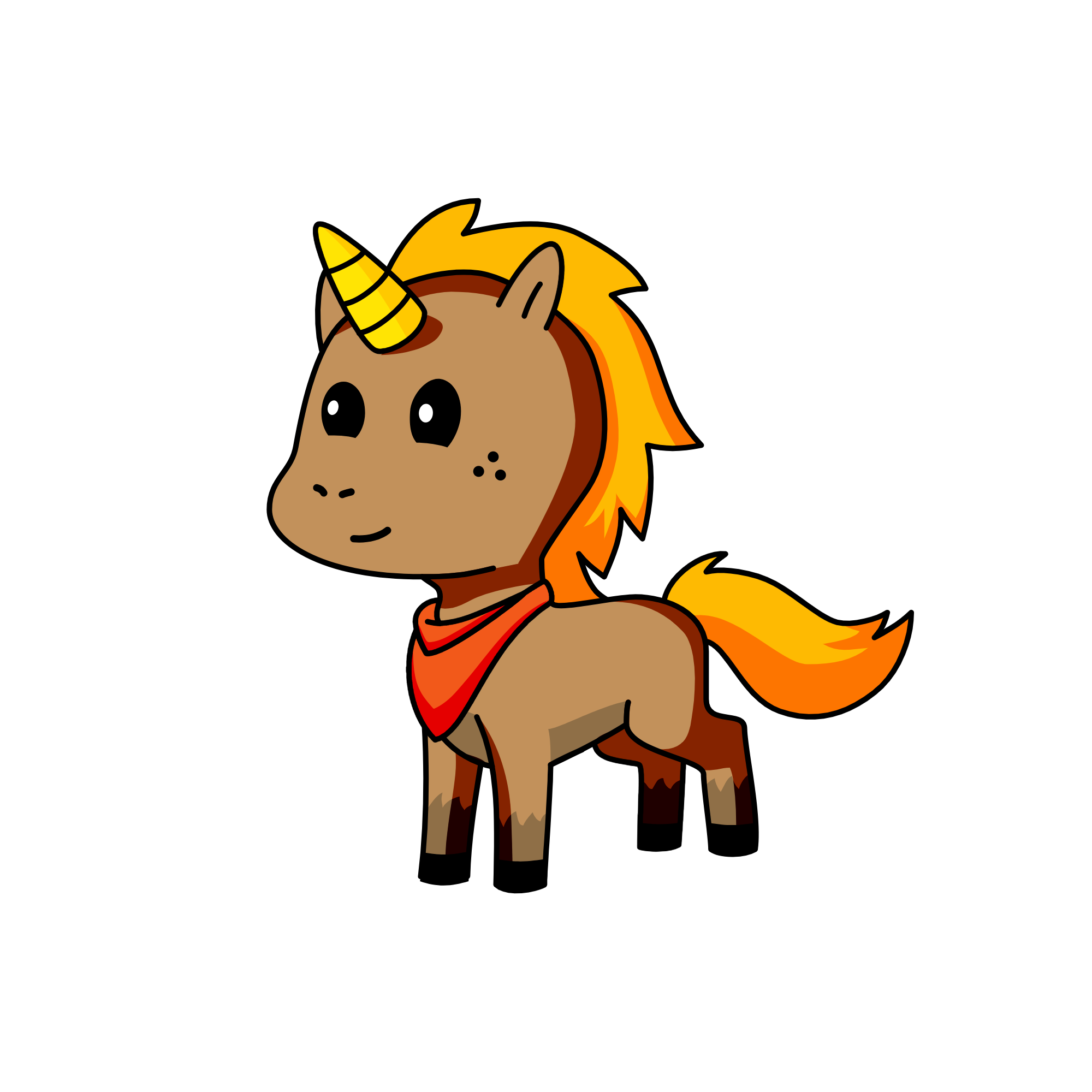 Dusty, the unicorn
