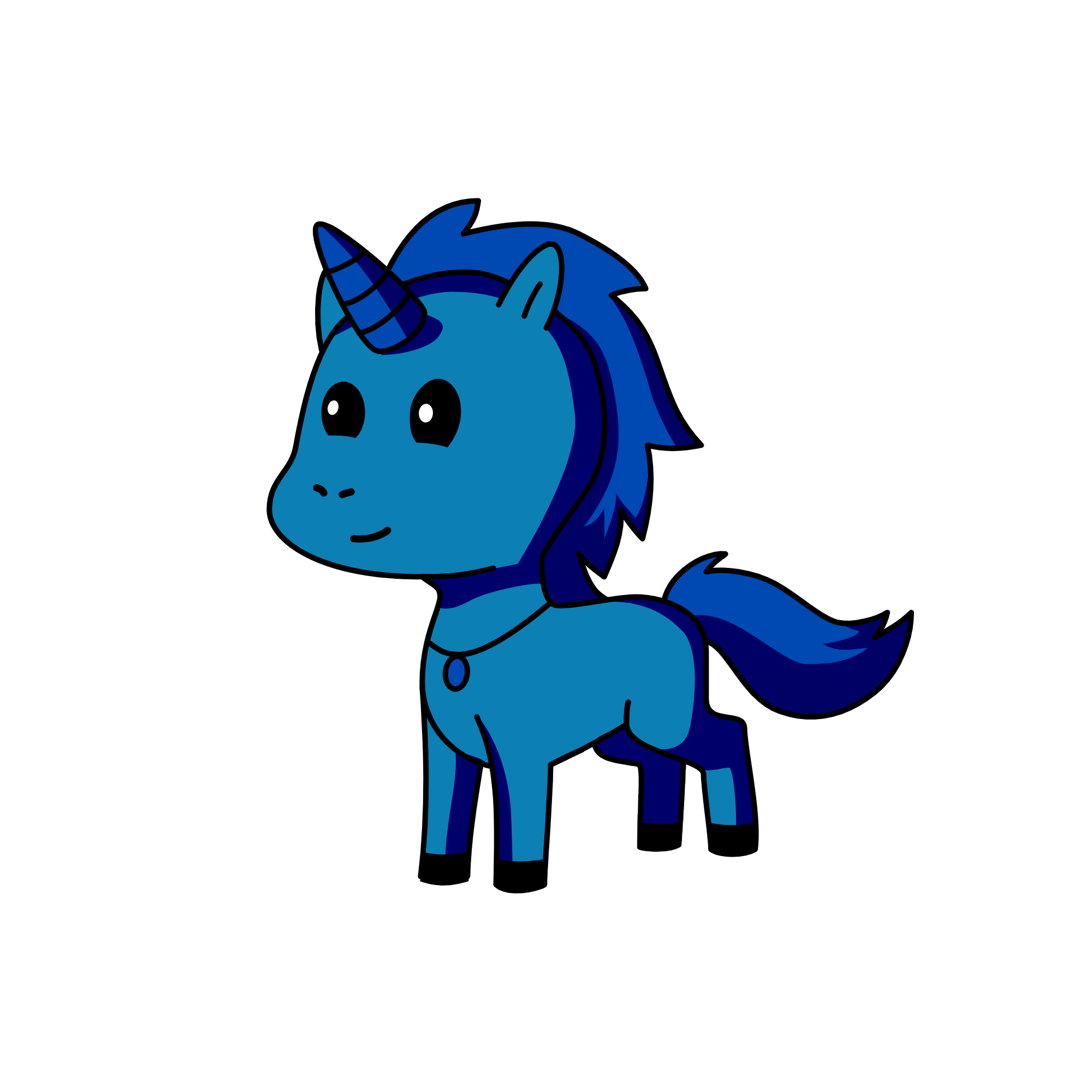 dark sky, the unicorn