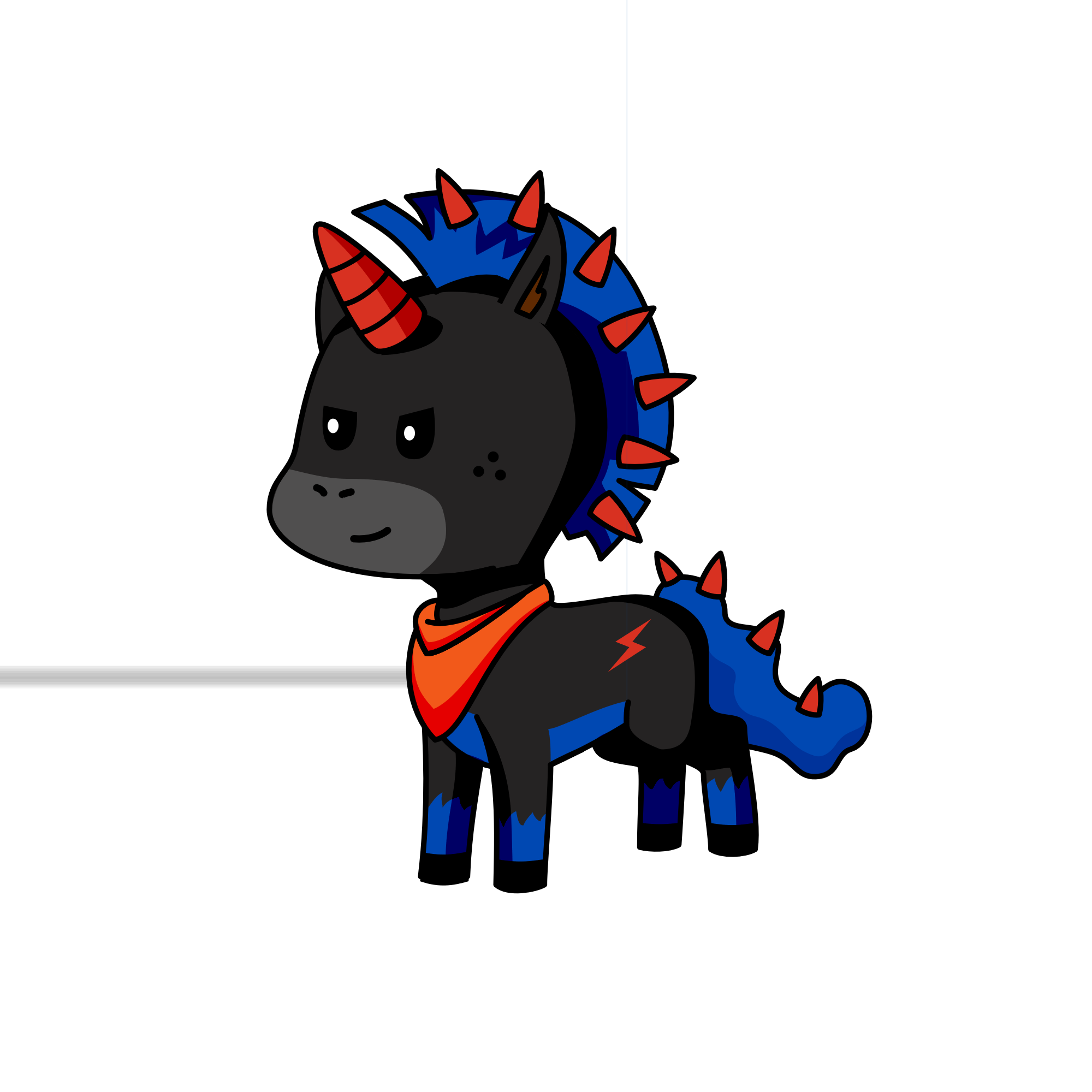 DarkRocker03, the unicorn