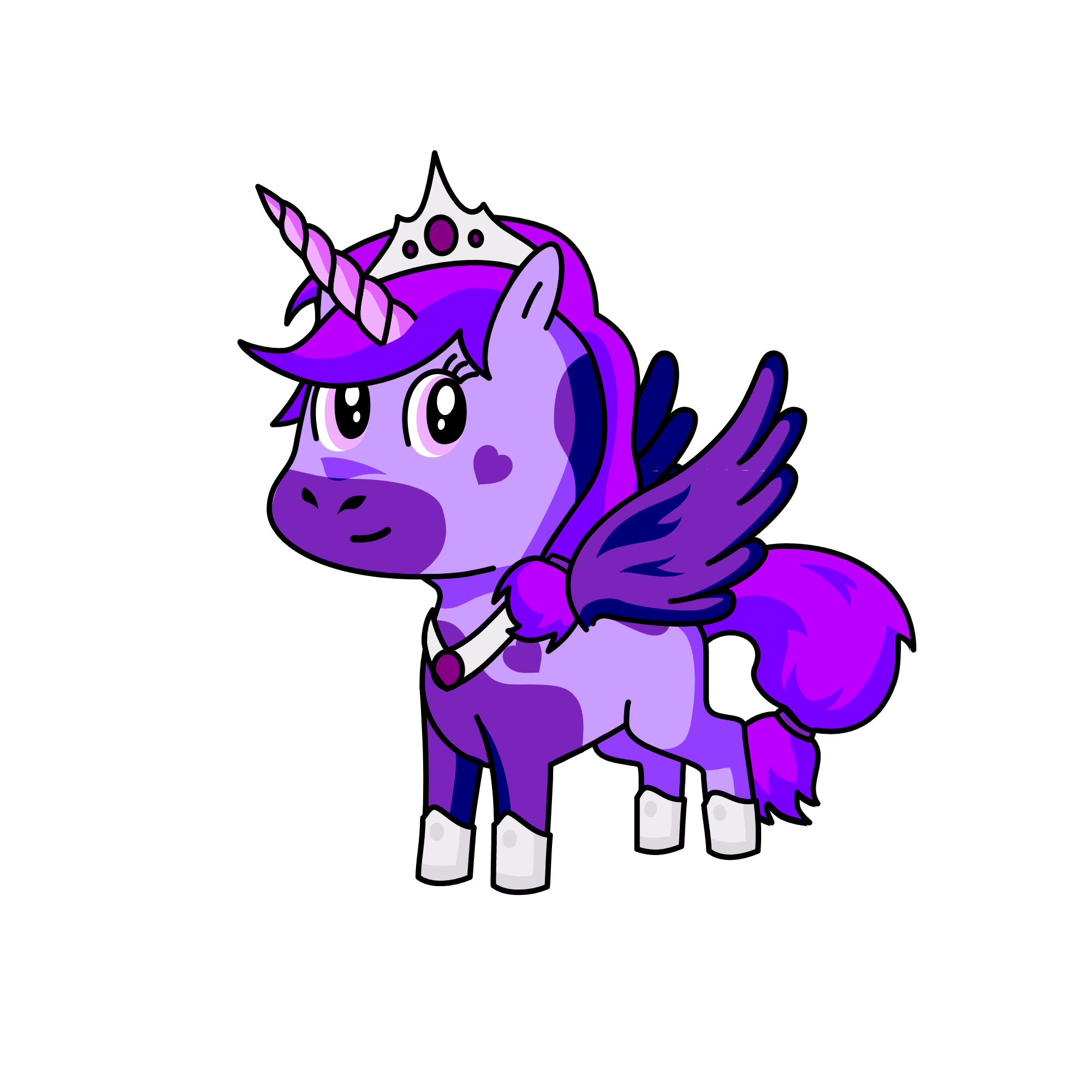 Princess Maya, the unicorn