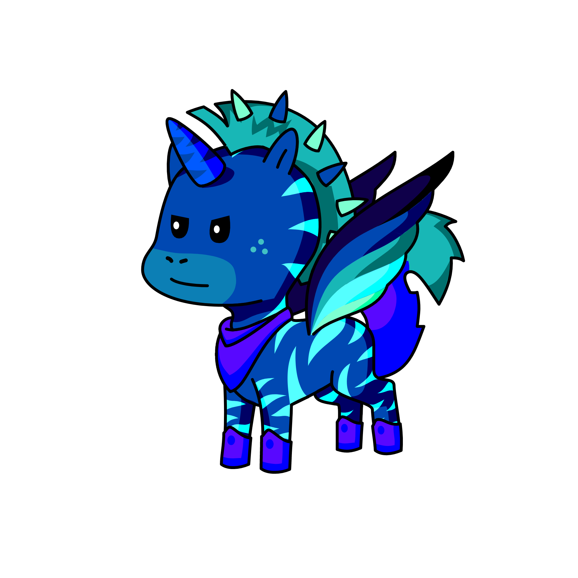 Stripestorm, the unicorn