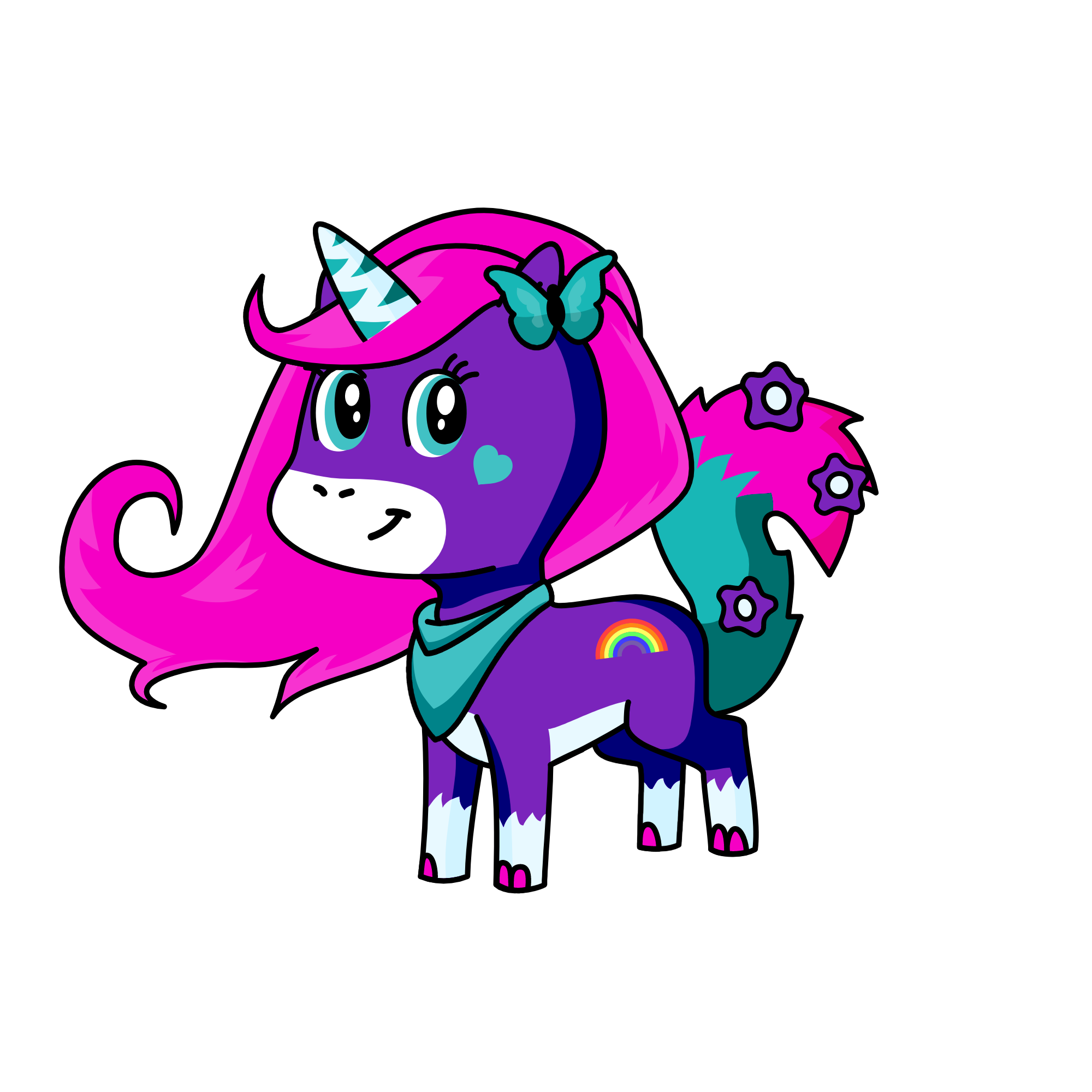 Sparkle, the unicorn