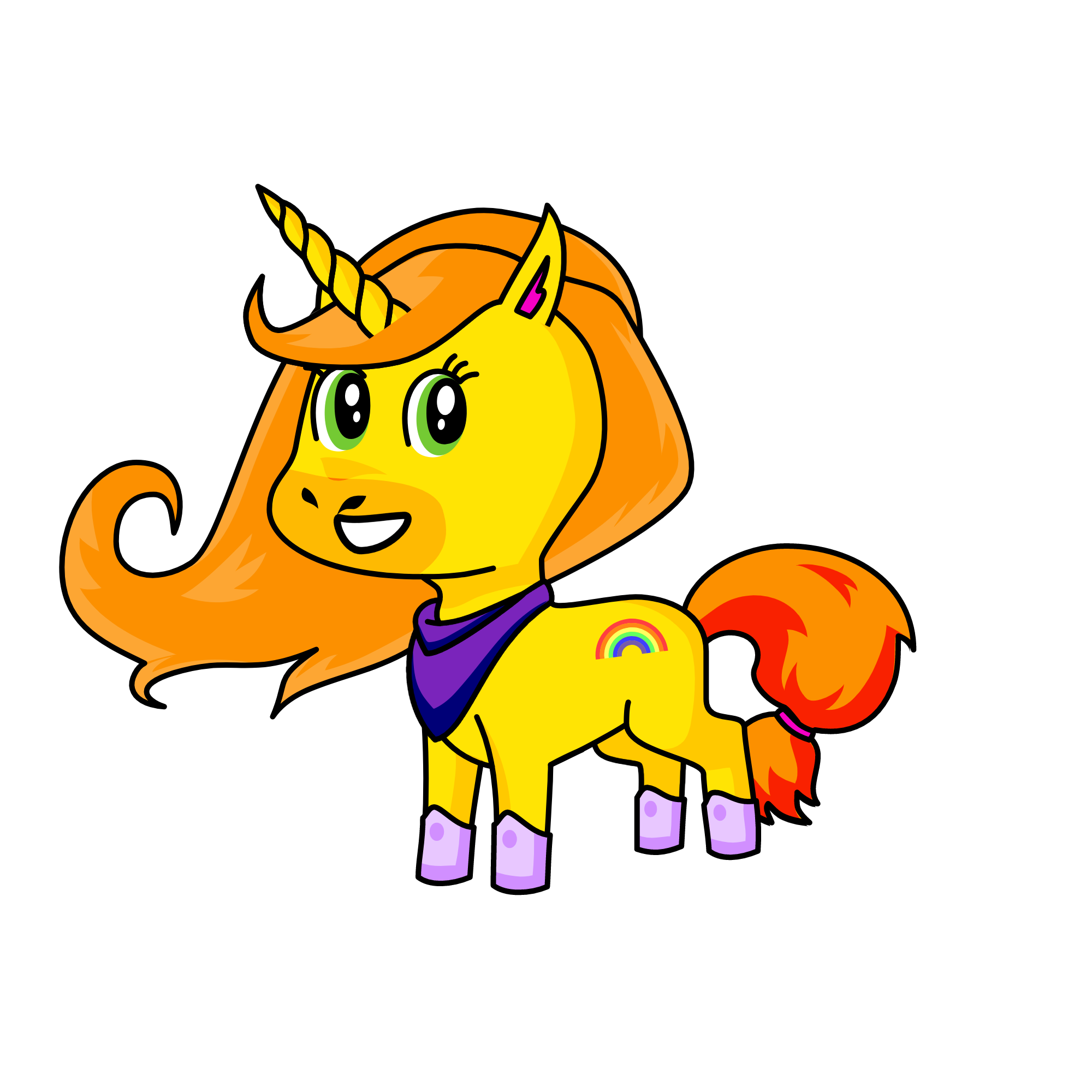 apple, the unicorn