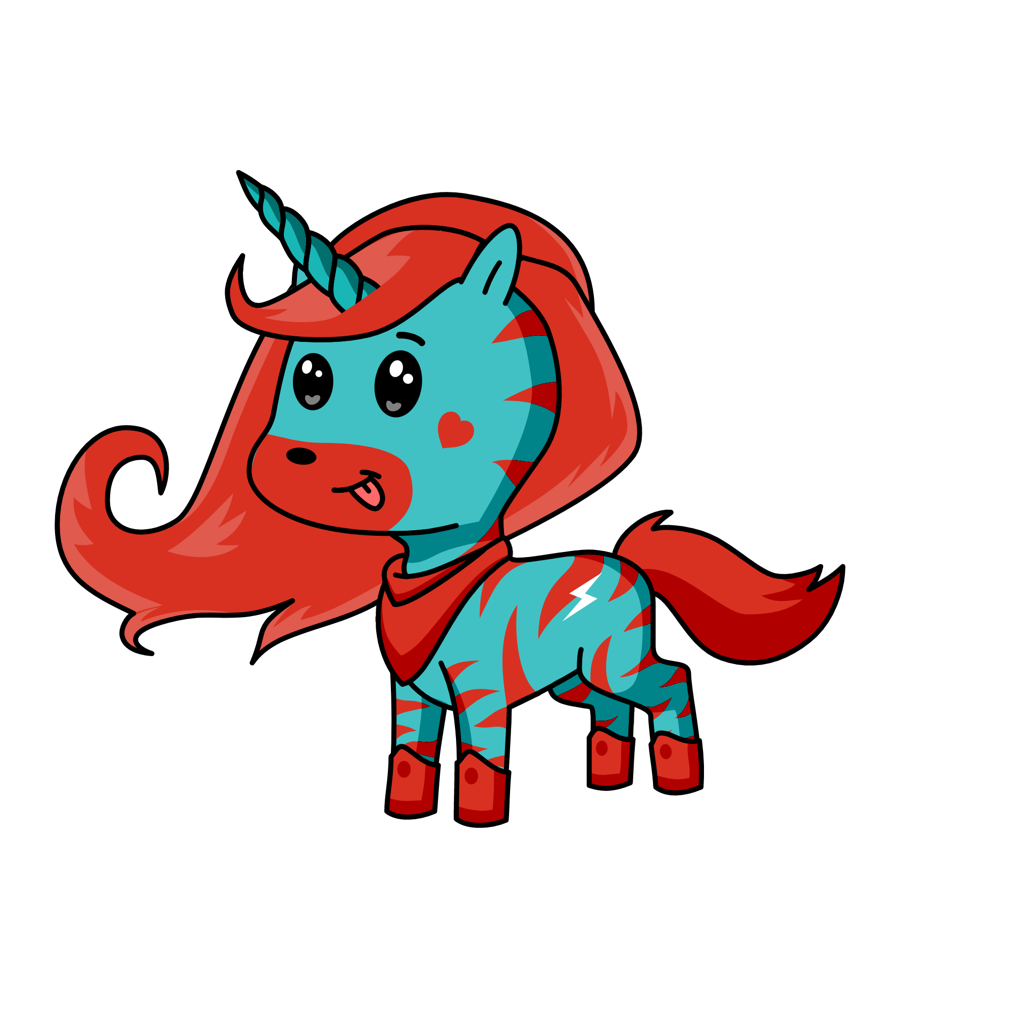 Firy Water, the unicorn