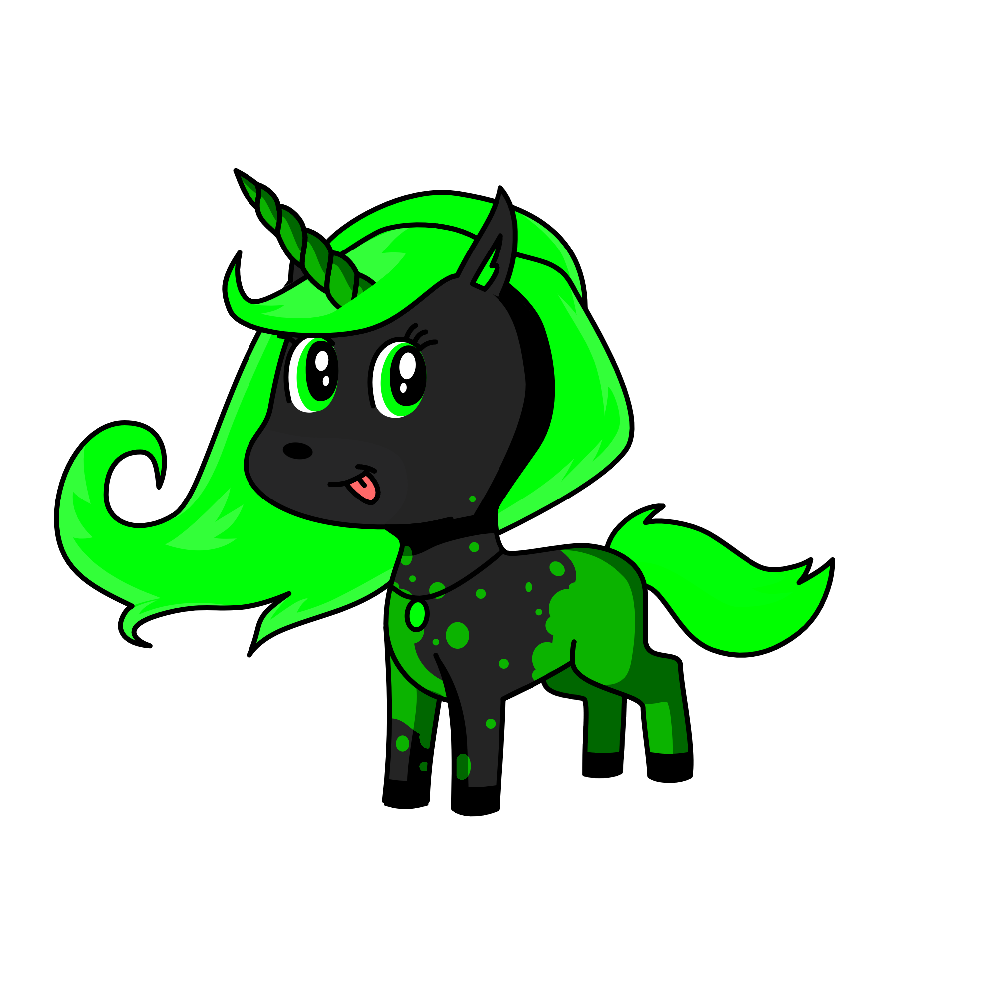 _tOxicXwOlfie_, the unicorn
