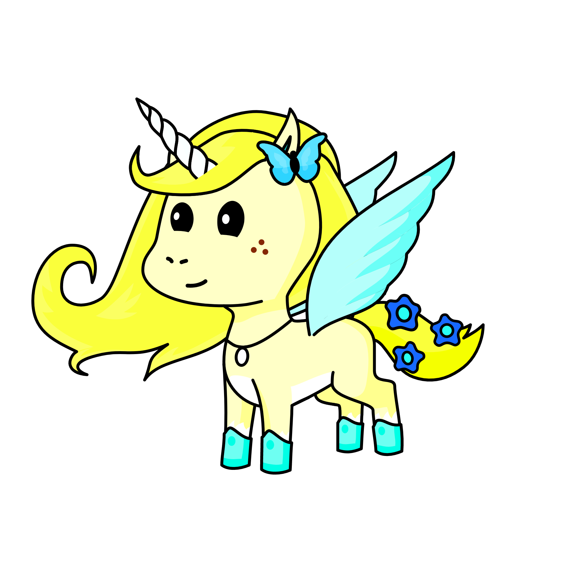 sun, the unicorn