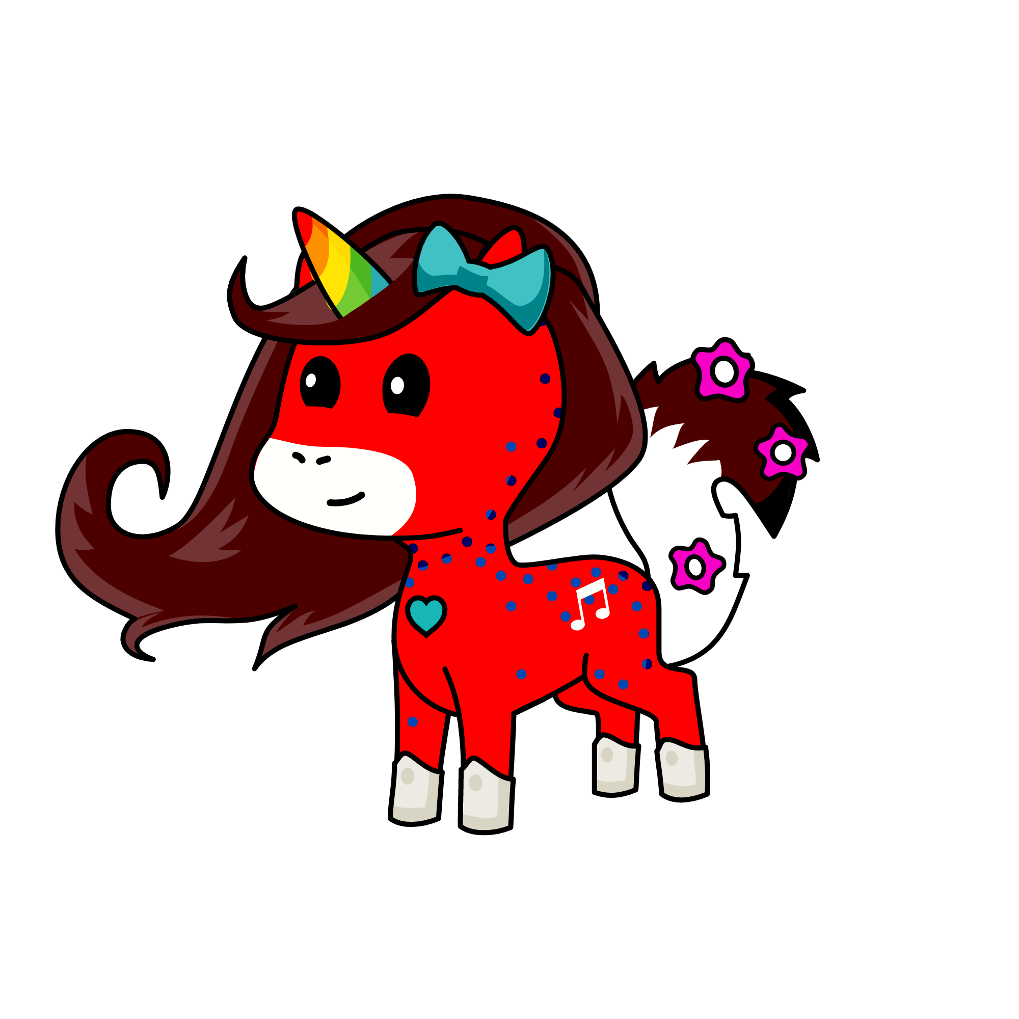 Angelina, the unicorn