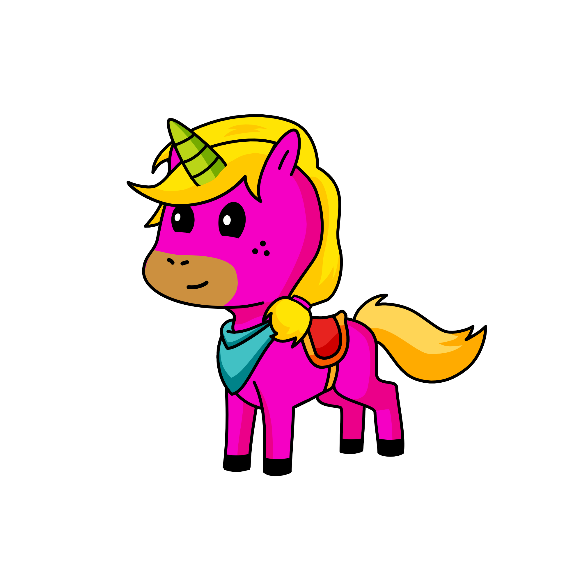 moon unicorn, the unicorn