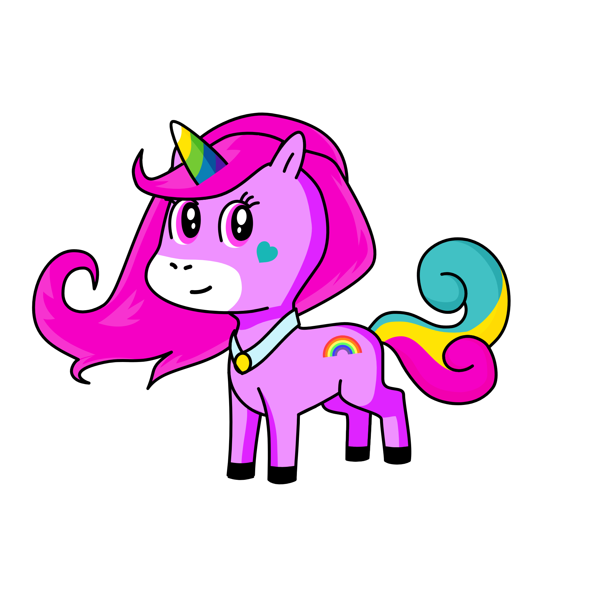 Yasmein, the unicorn