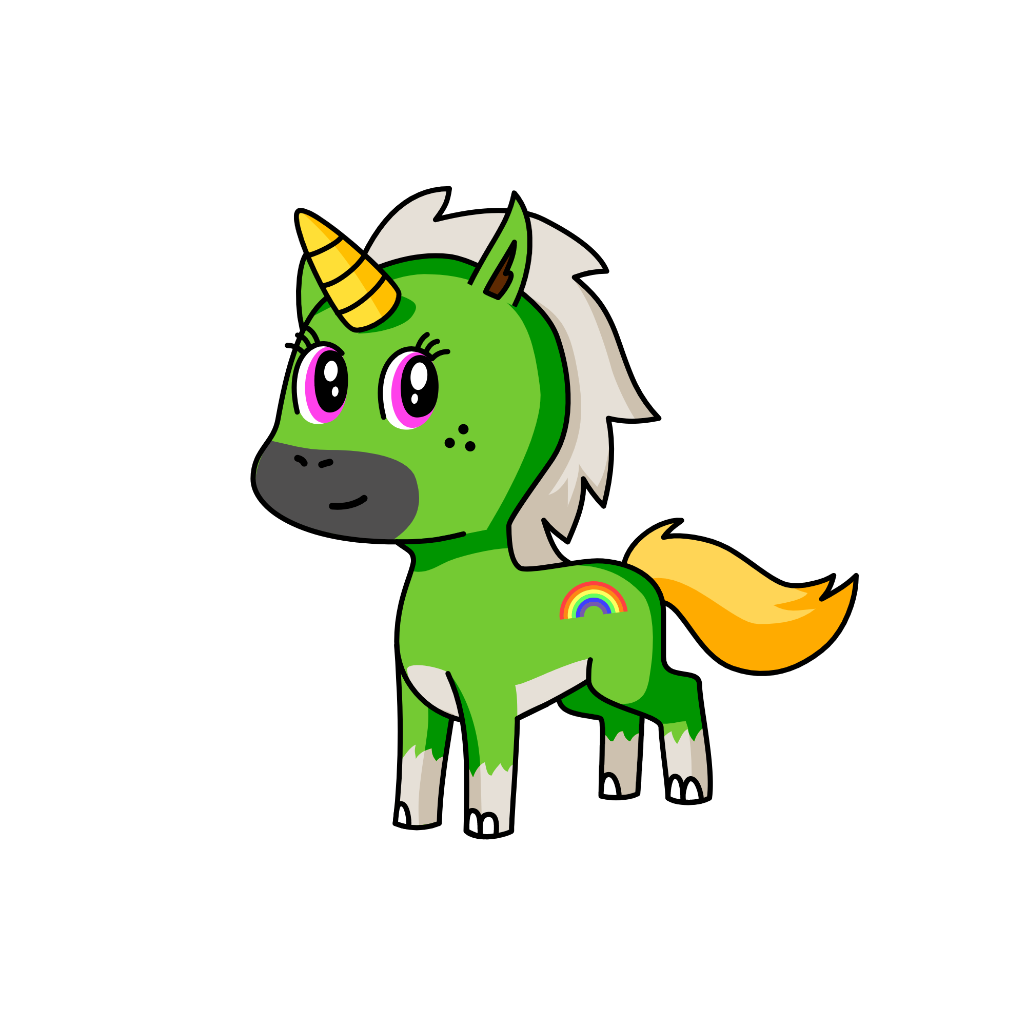 hus, the unicorn
