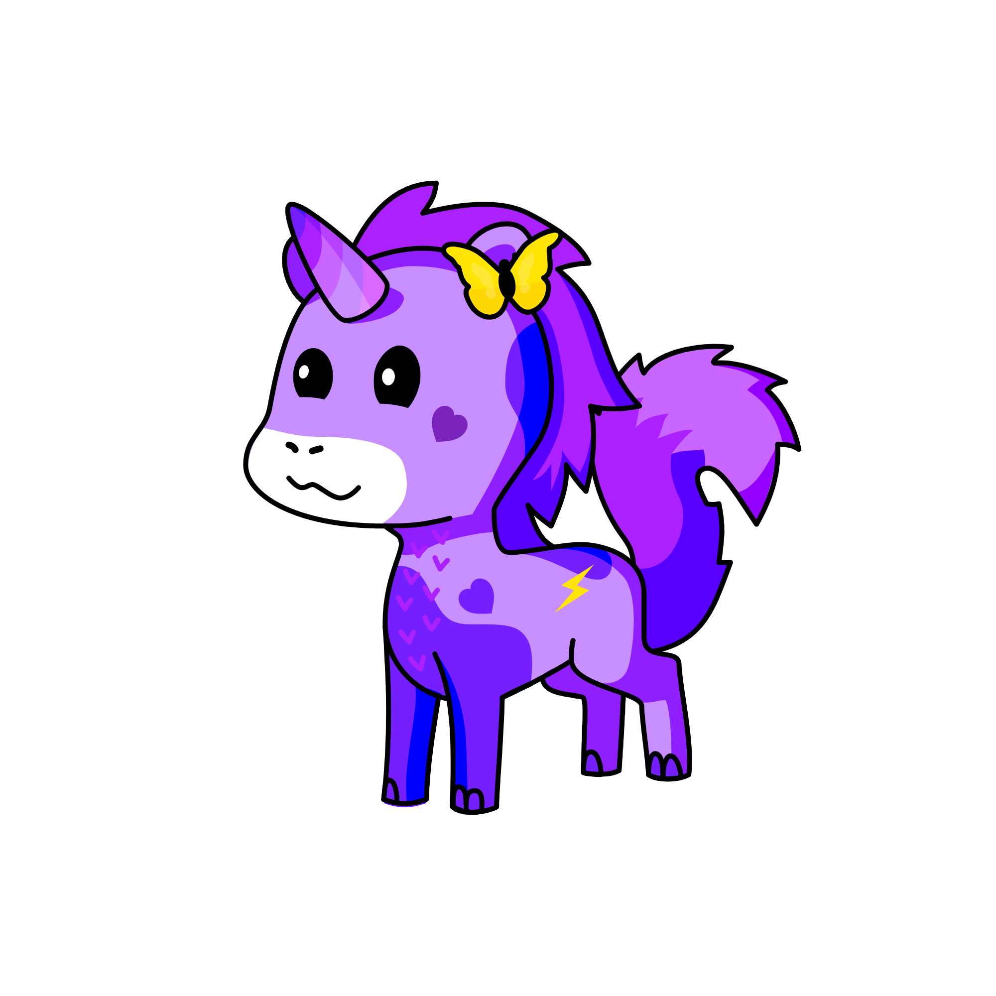 Joli, the unicorn