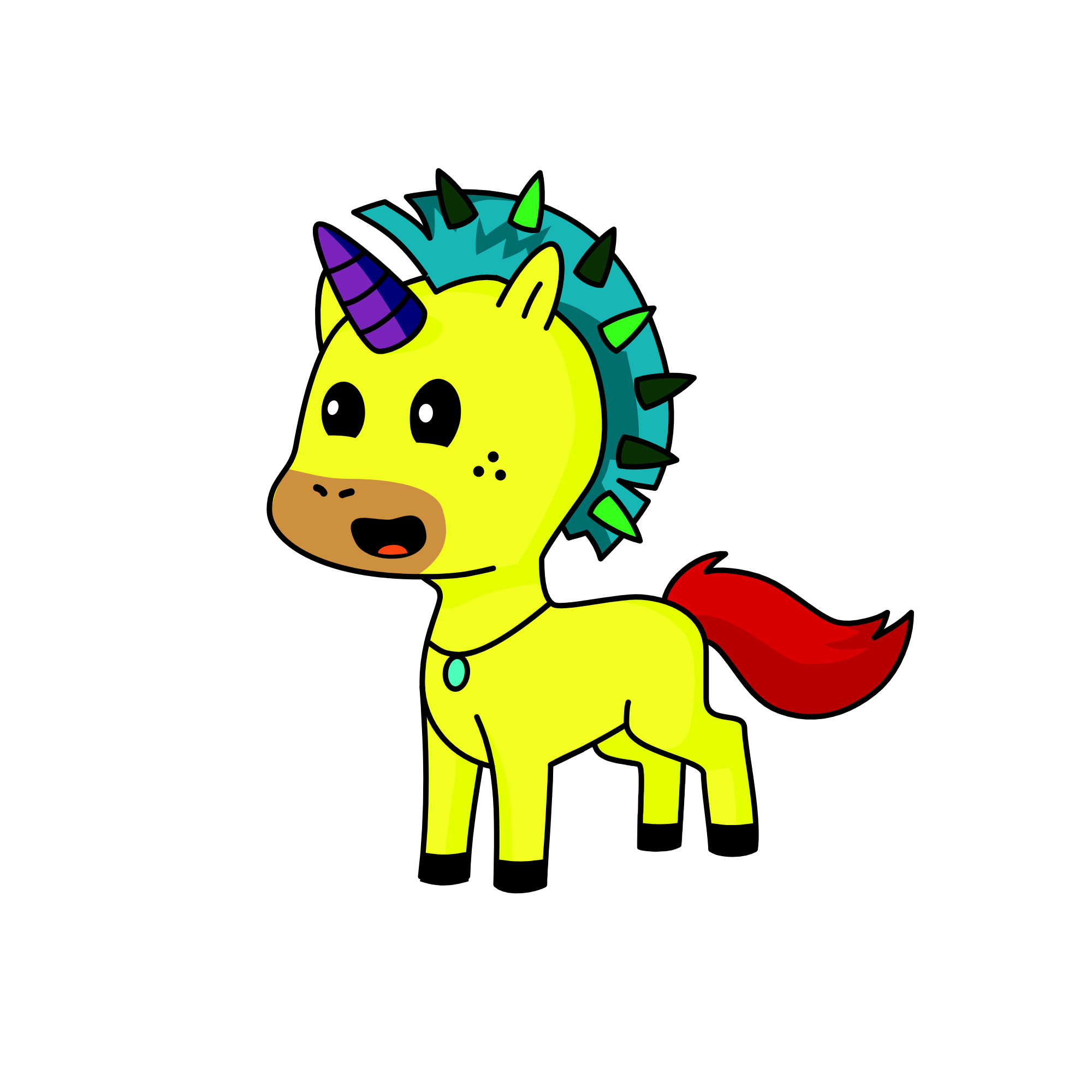 Chupapi, the unicorn
