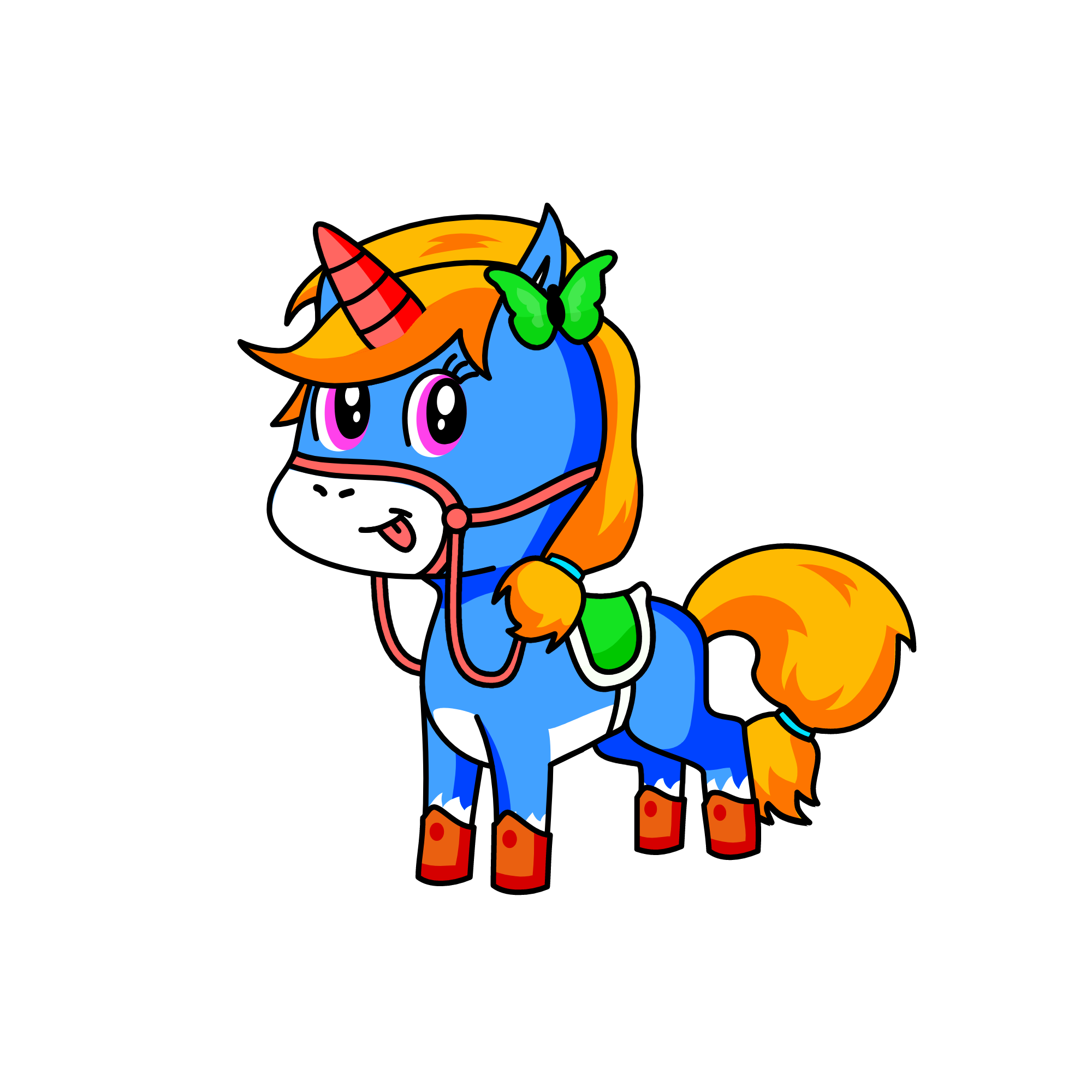 florest, the unicorn