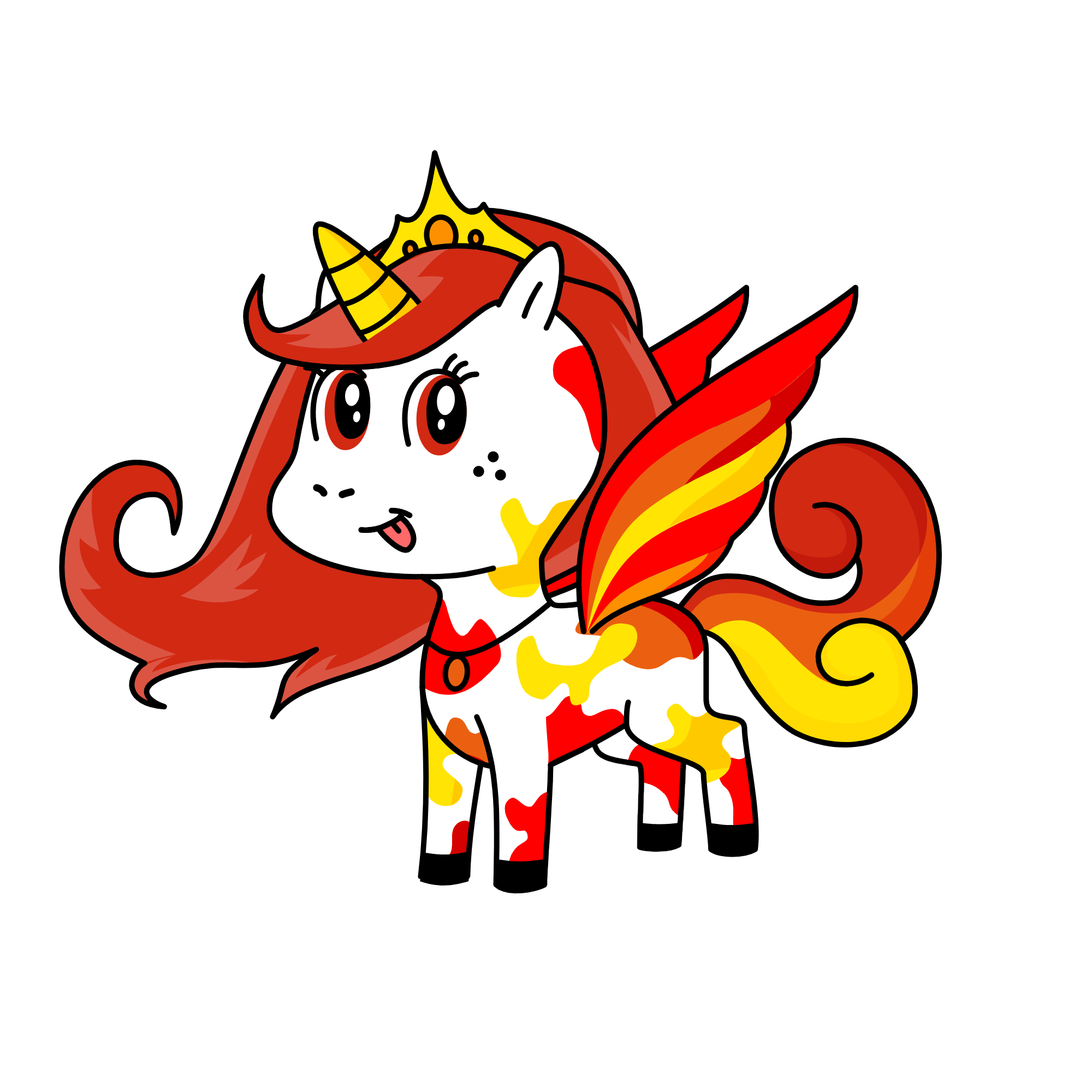 fire, the unicorn
