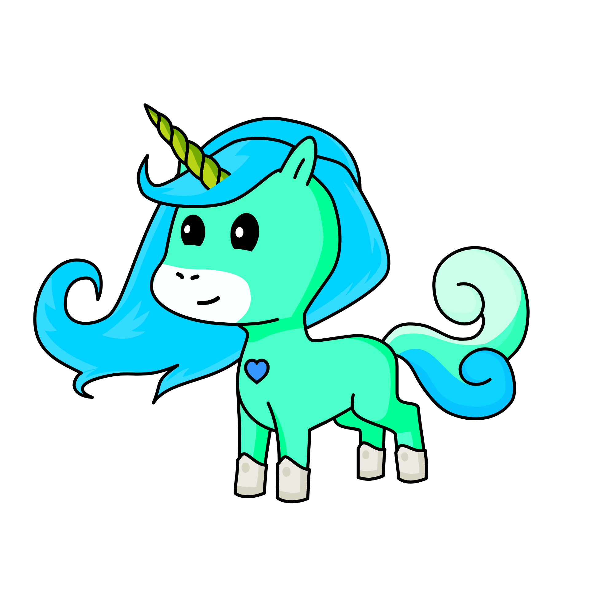 mint, the unicorn