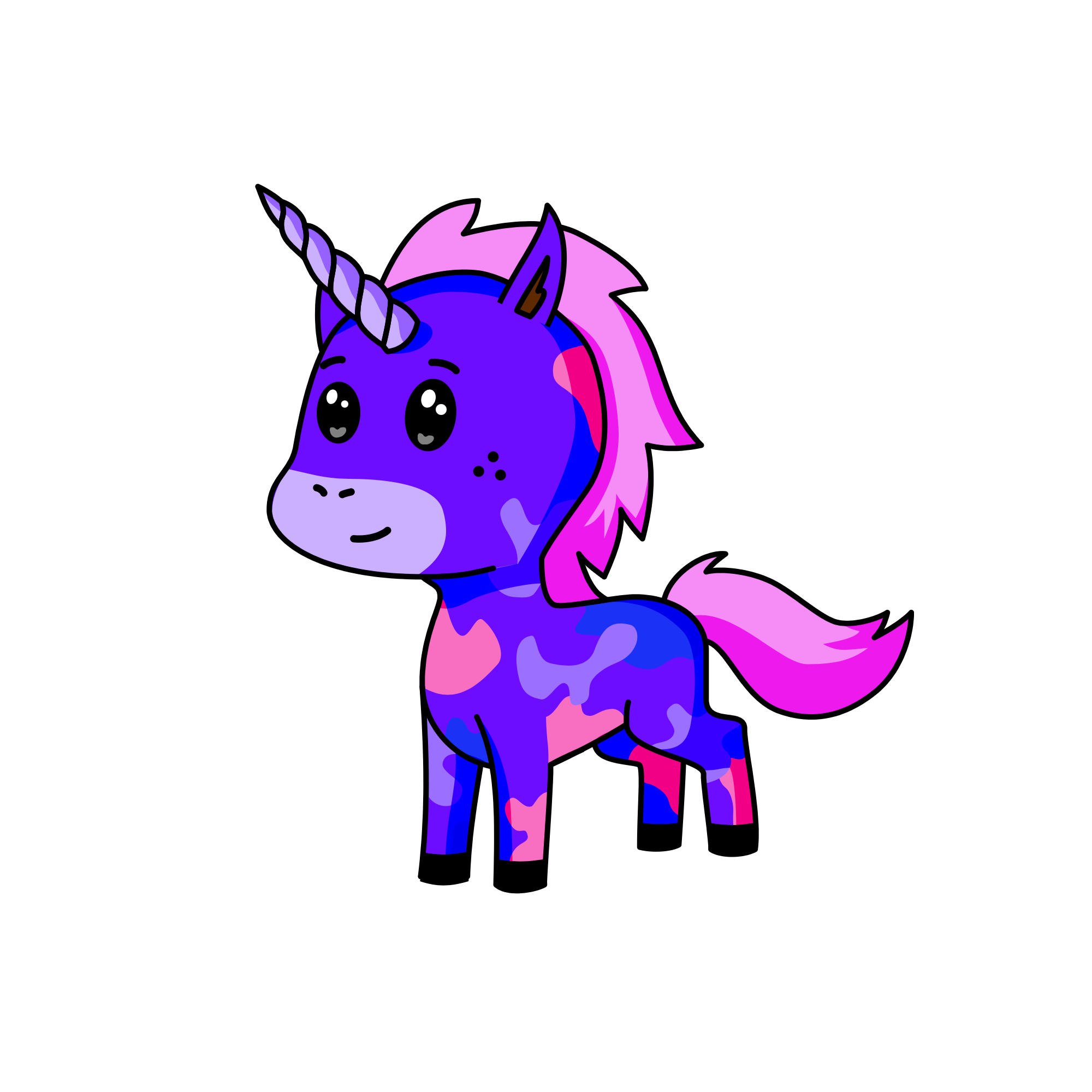 Midnight, the unicorn