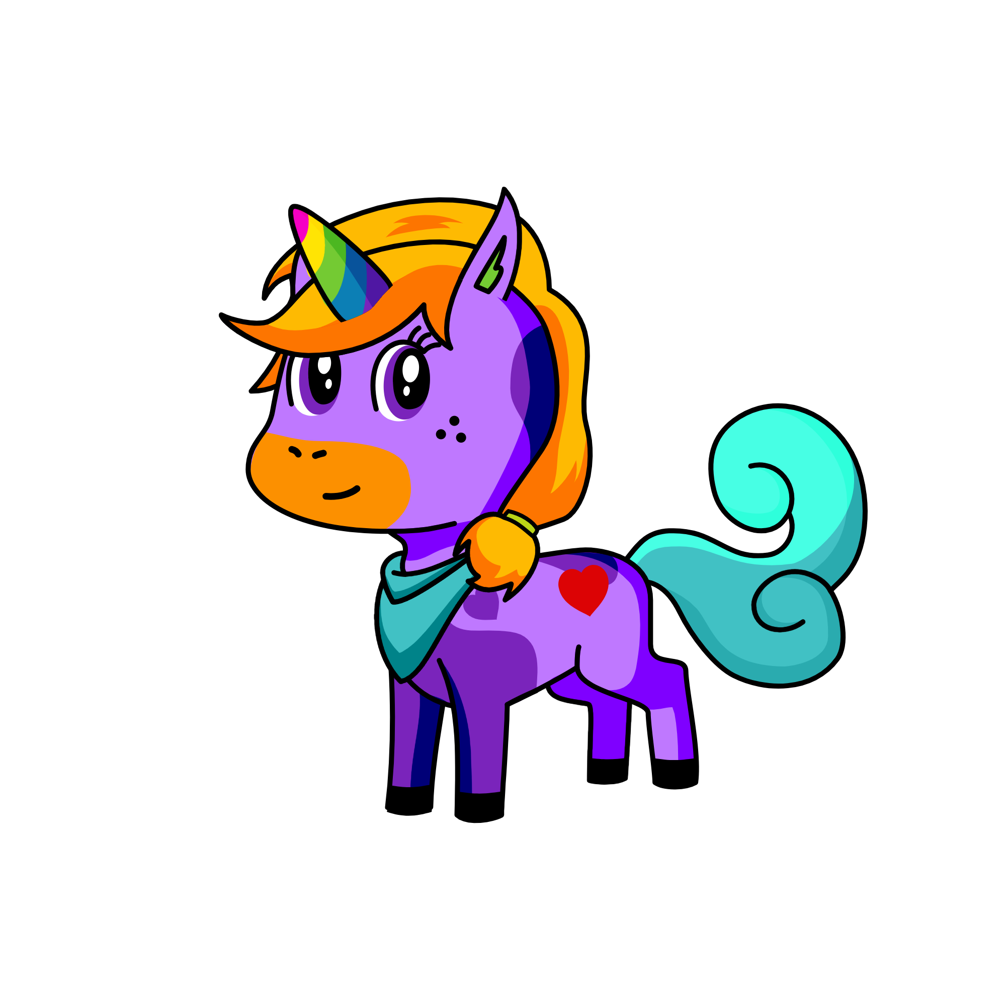 Chloe Jr., the unicorn