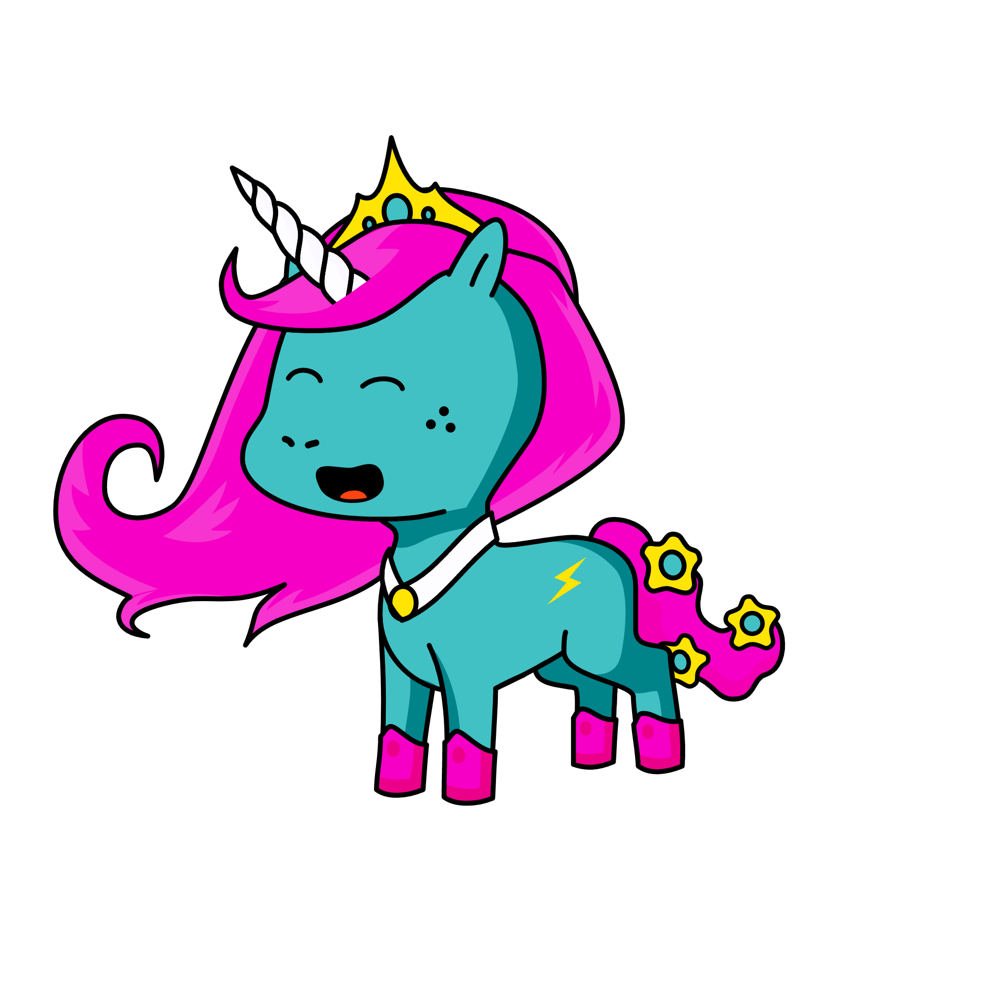 Snowflake, the unicorn