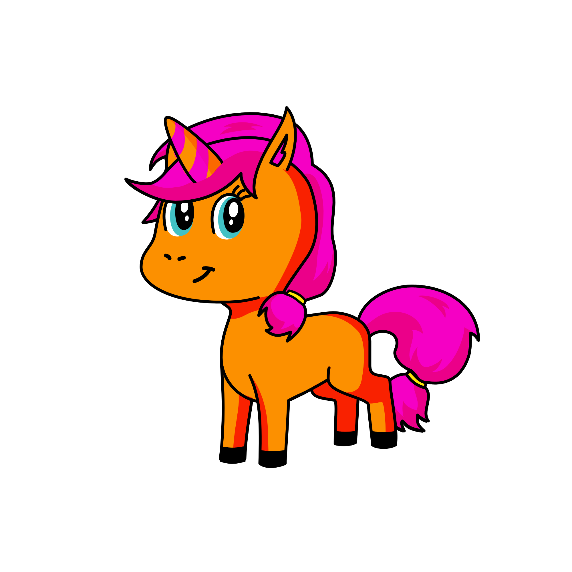 Sunny, the unicorn